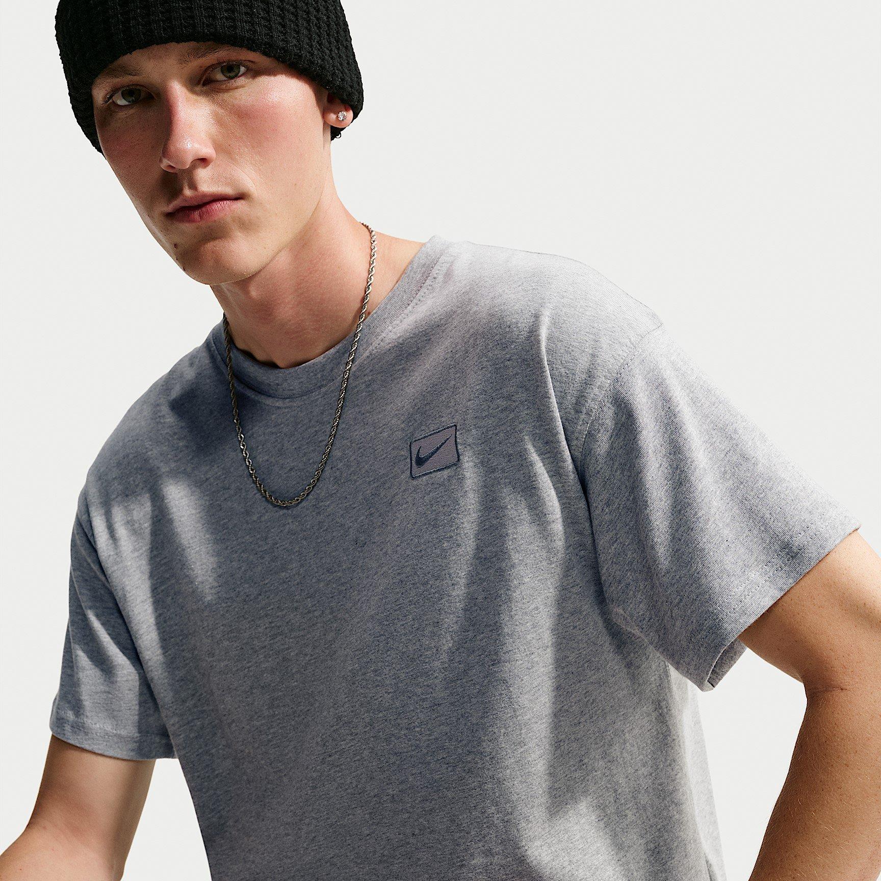 Grey Heather - Nike - Nike NSW Tee Sn64 - 3