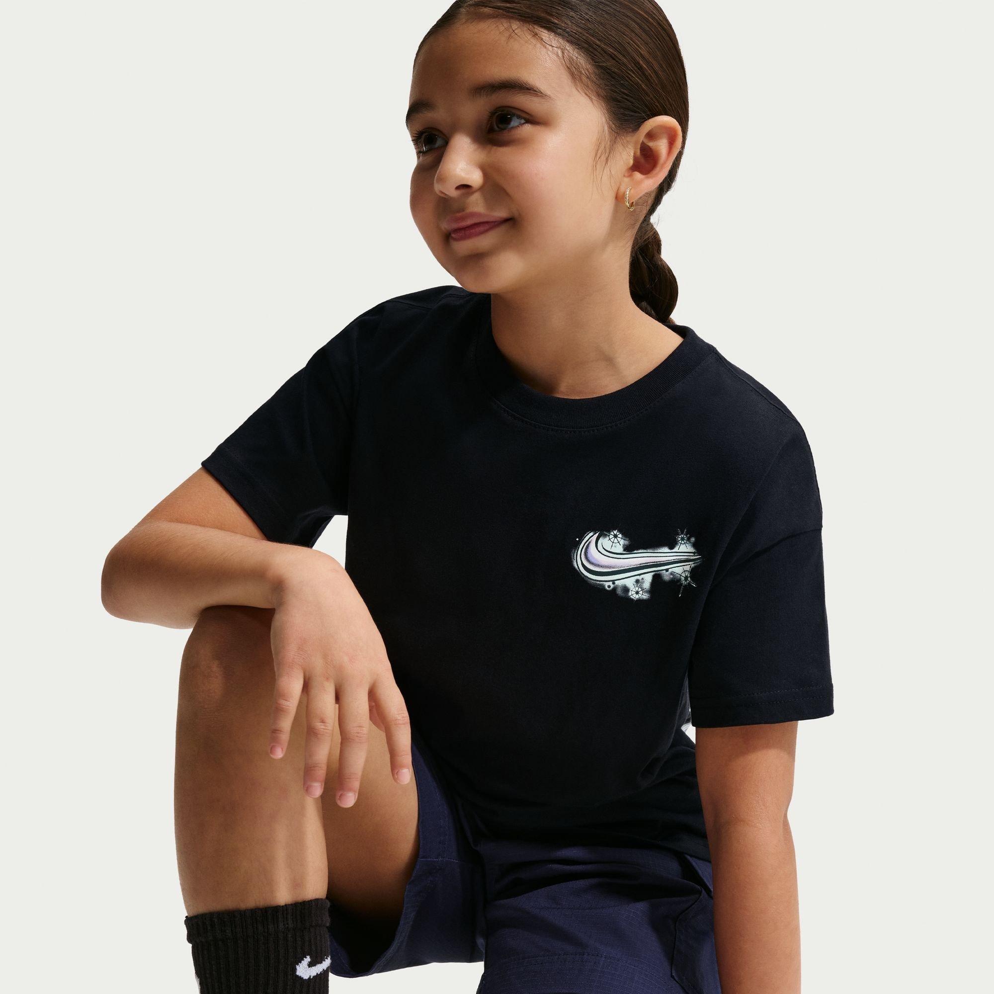 Black - Nike - Kids' T-Shirt - 3