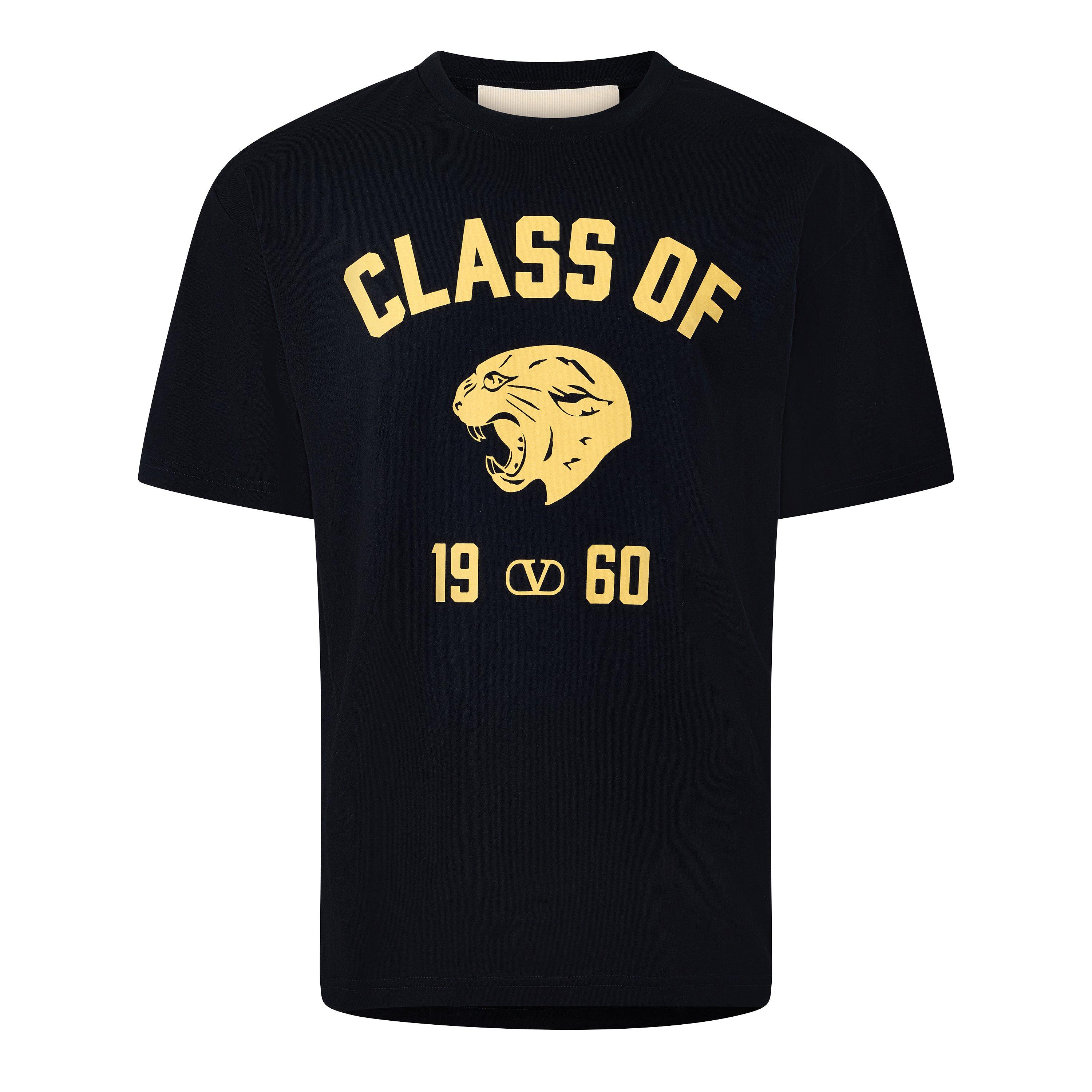 Black/Giallo - Valentino - Val Panther Tee Sn64 - 1