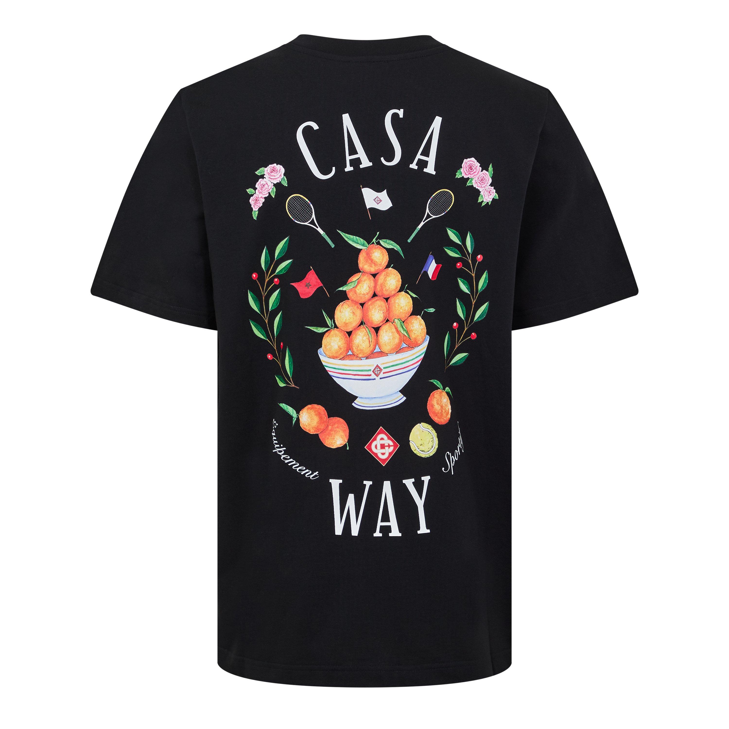 Black - Casablanca - Casa Casa Way Tee Sn64 - 2