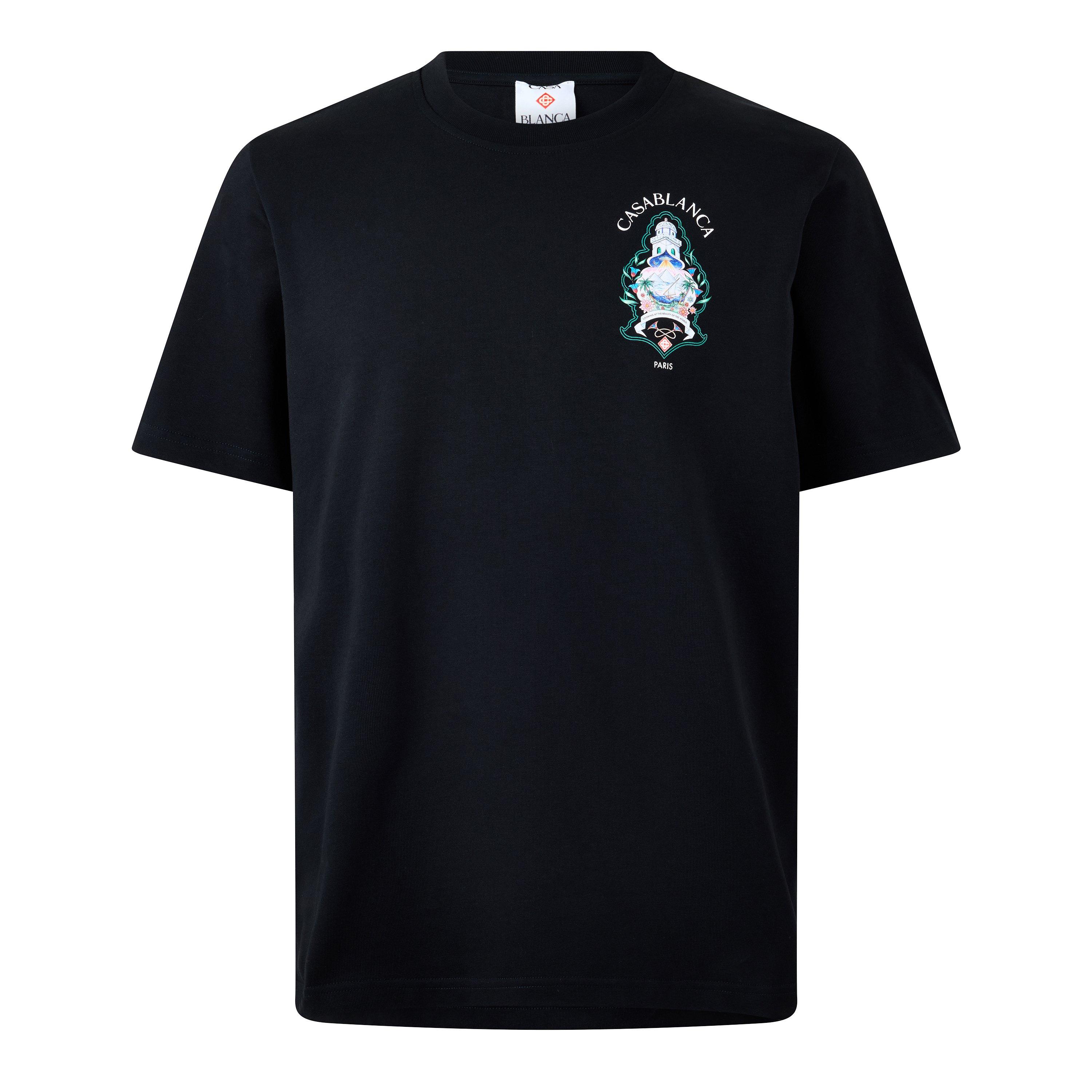 Black - Casablanca - Casa Hotel Emb Tee Sn64 - 1