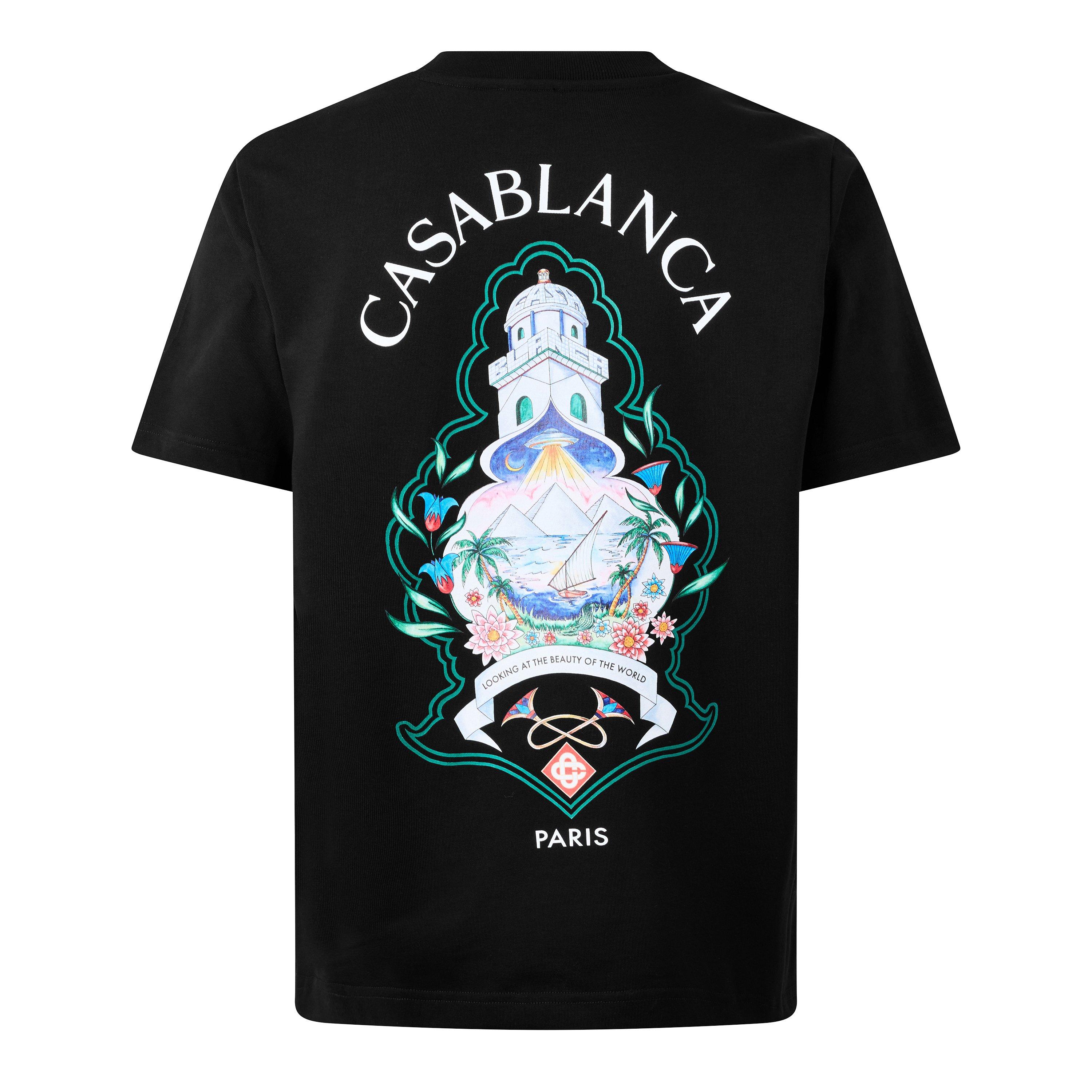 Casablanca Casa Hotel Emb Tee Sn64 | Flannels