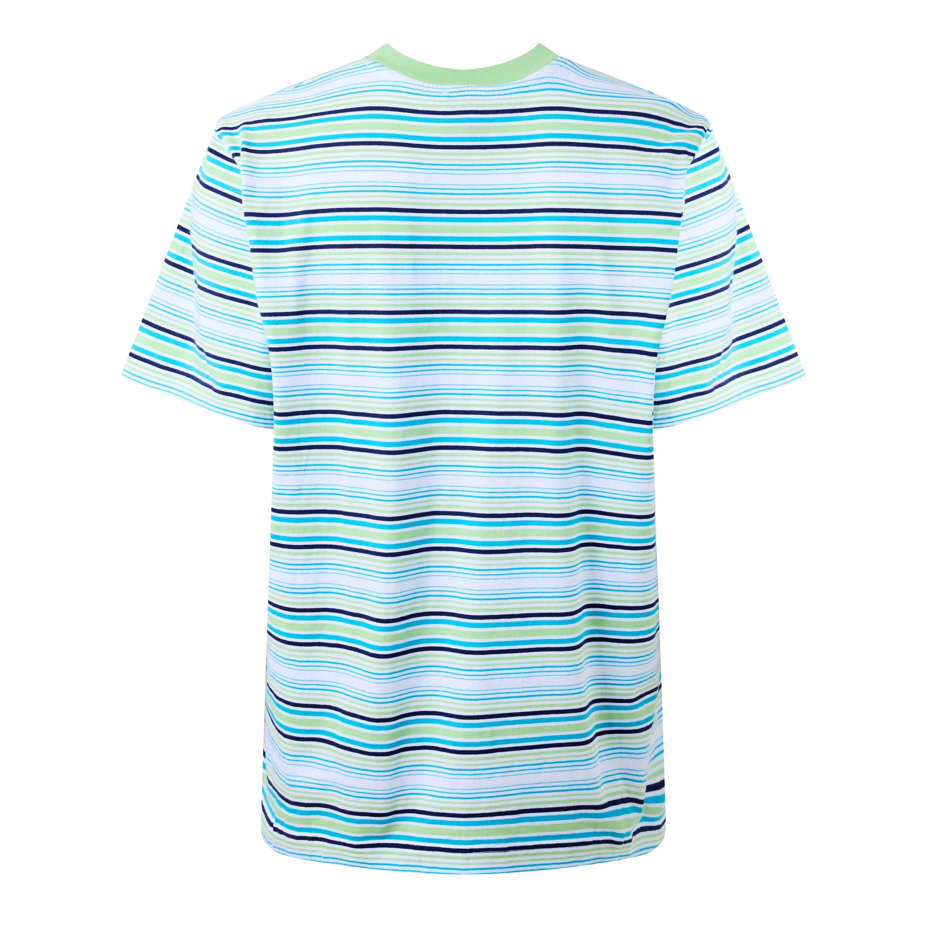 White/Green - Casablanca - Casa Stripe Tee Sn63 - 2