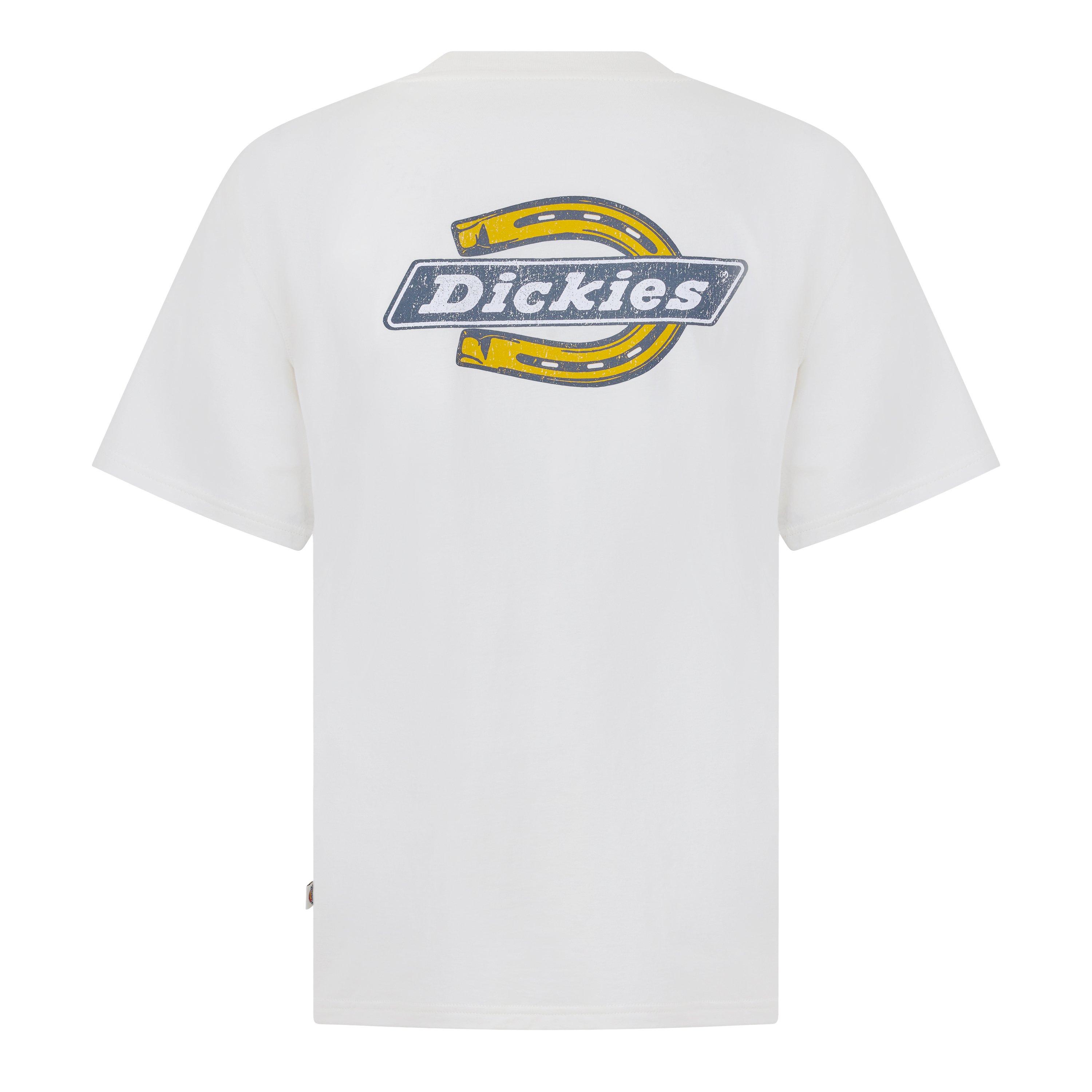 Egret C481 - Dickies - Men's Paradise Graphic Cotton Short-Sleeve T-Shirt - 2