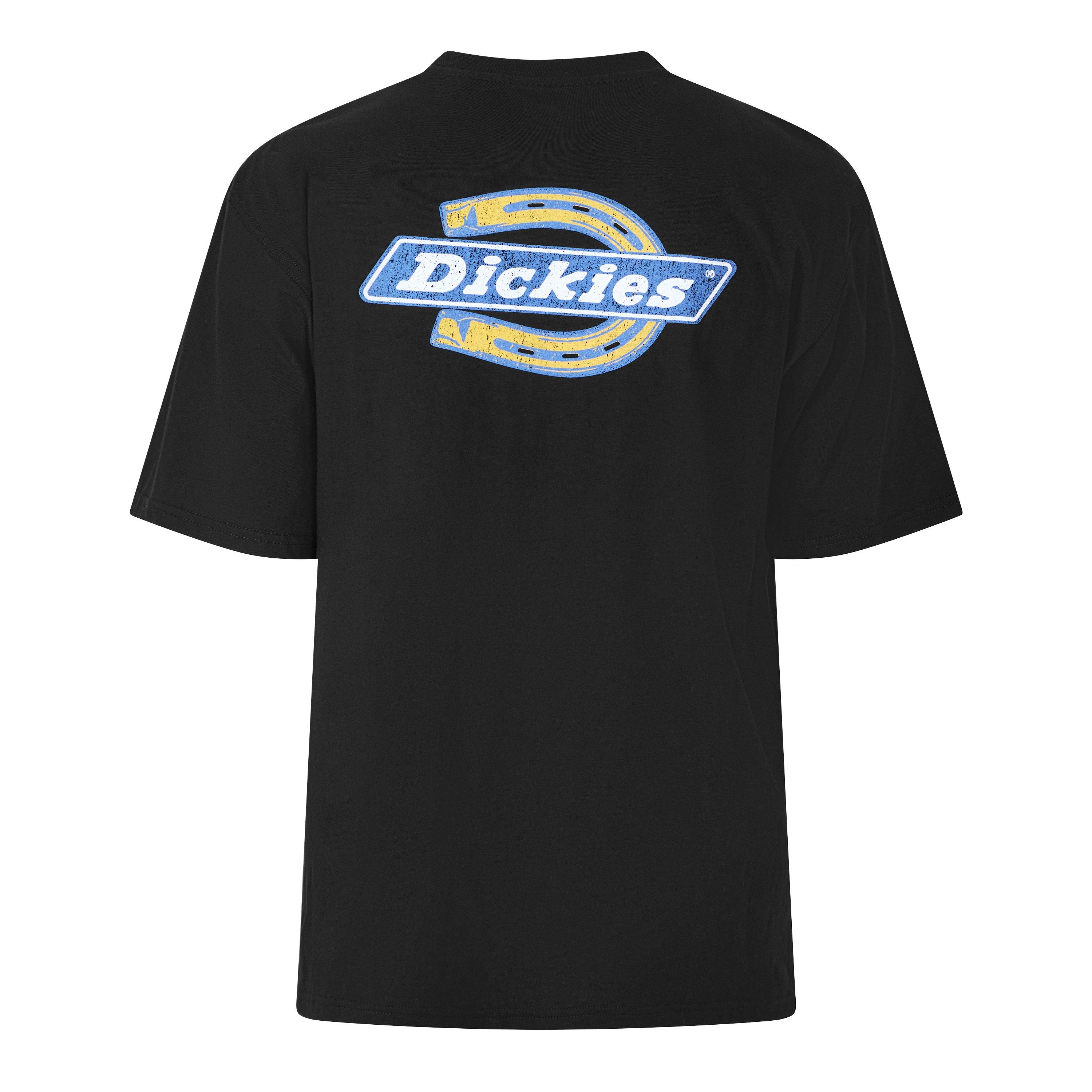 Black BLK1 - Dickies - Men's Paradise Graphic Cotton Short-Sleeve T-Shirt - 2