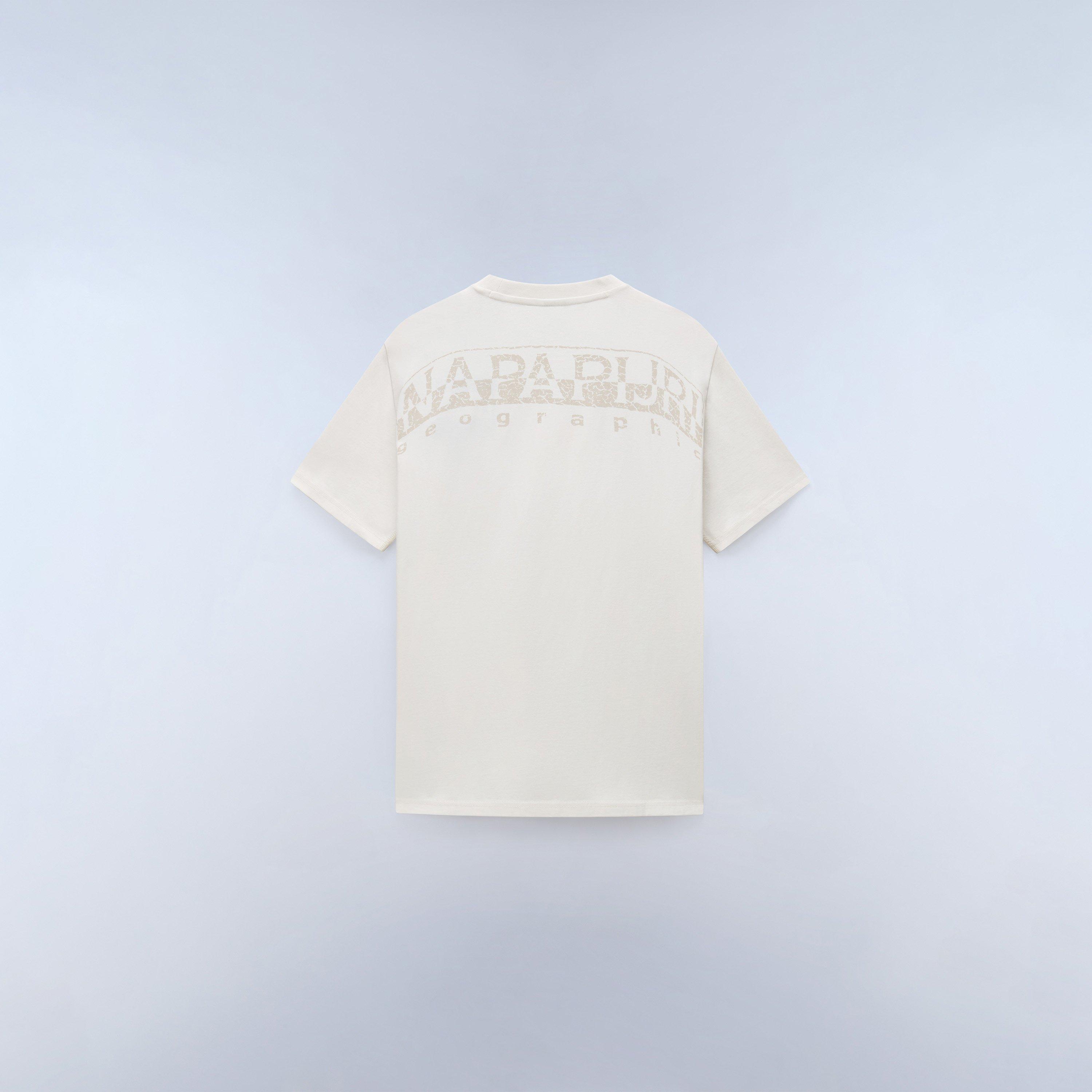 White Whisper - Napapijri - Mens Yourte Cotton Short-Sleeve T-Shirt - 2