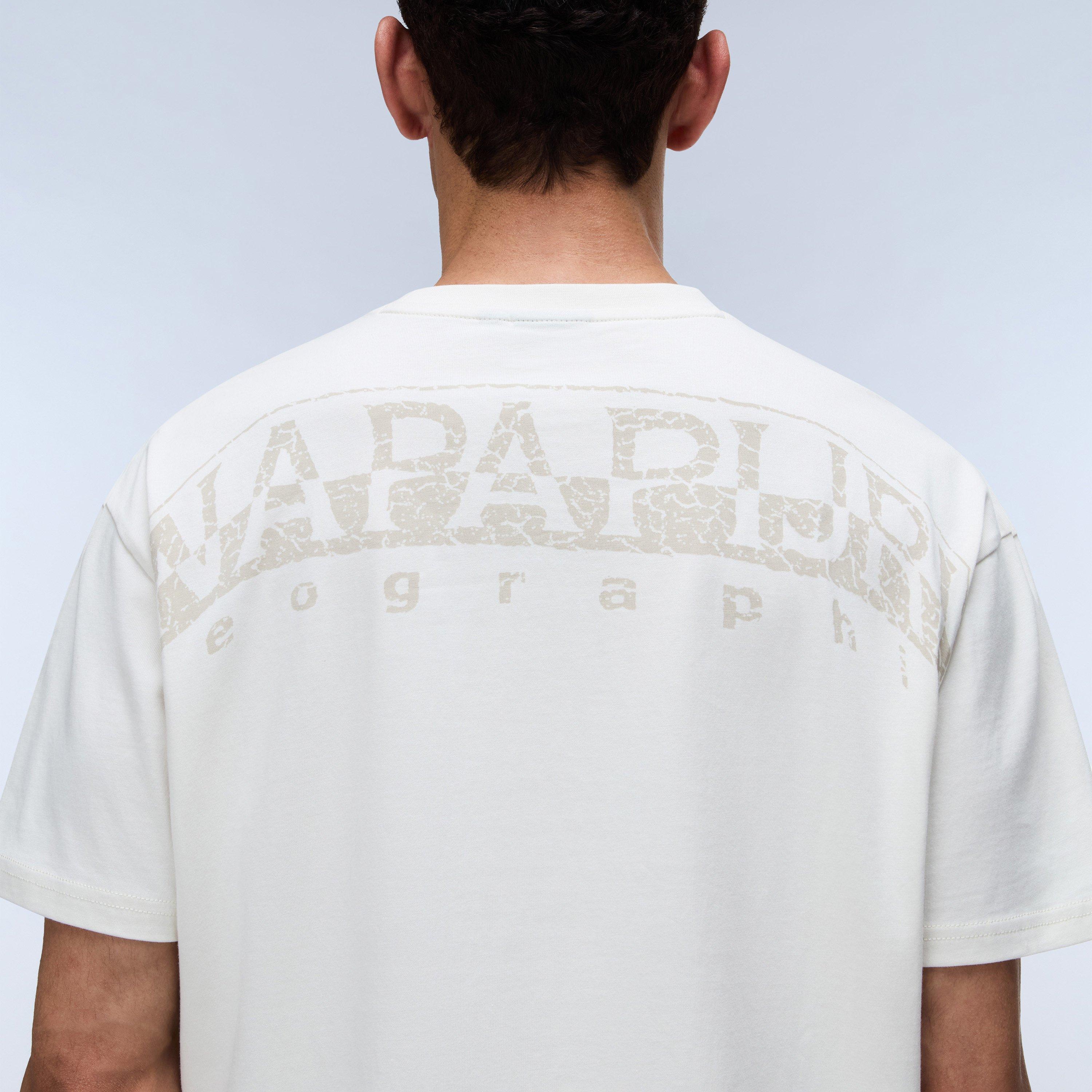 White Whisper - Napapijri - Mens Yourte Cotton Short-Sleeve T-Shirt - 5