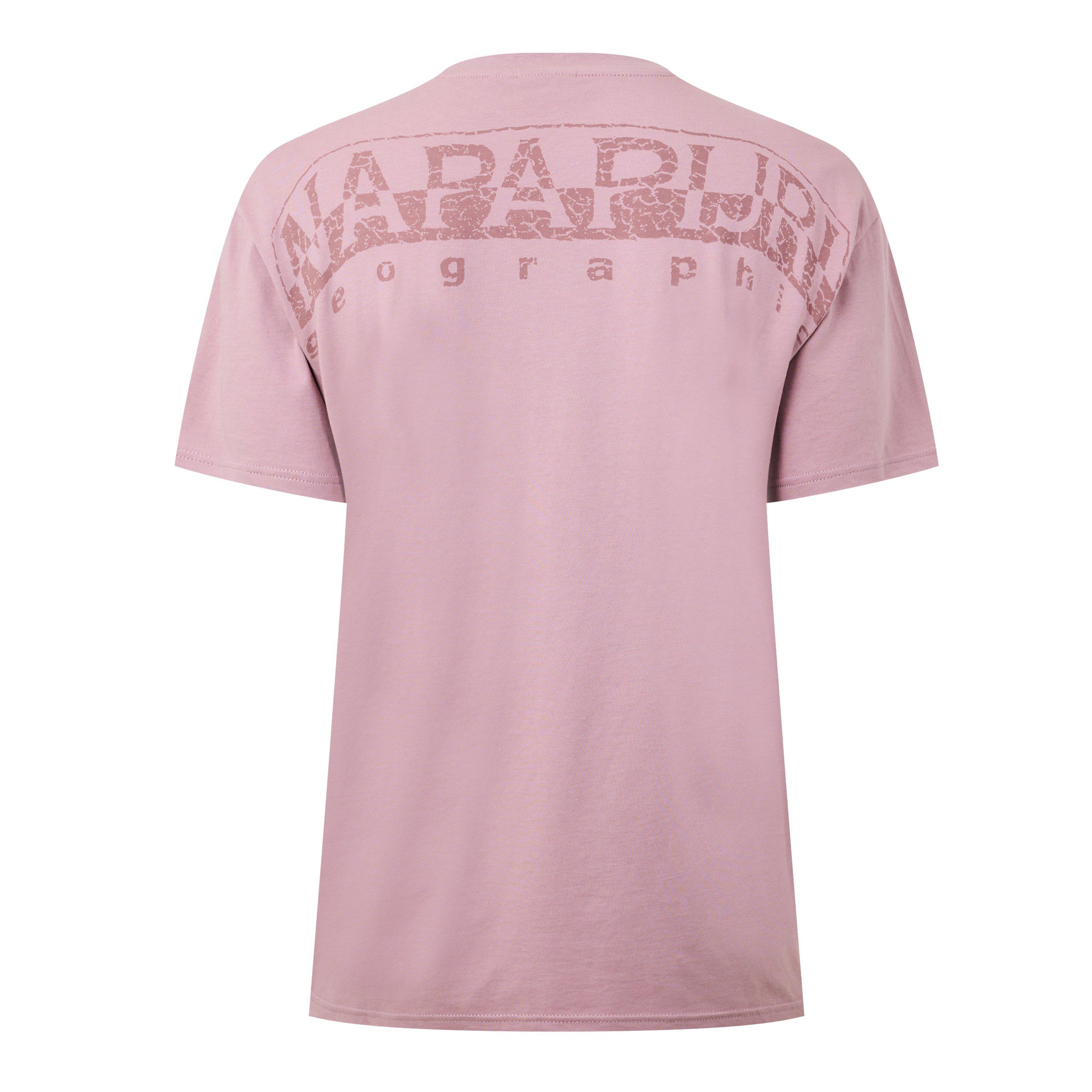 Pink Woodrose - Napapijri - Napa Yourte SS Tee Sn64 - 2
