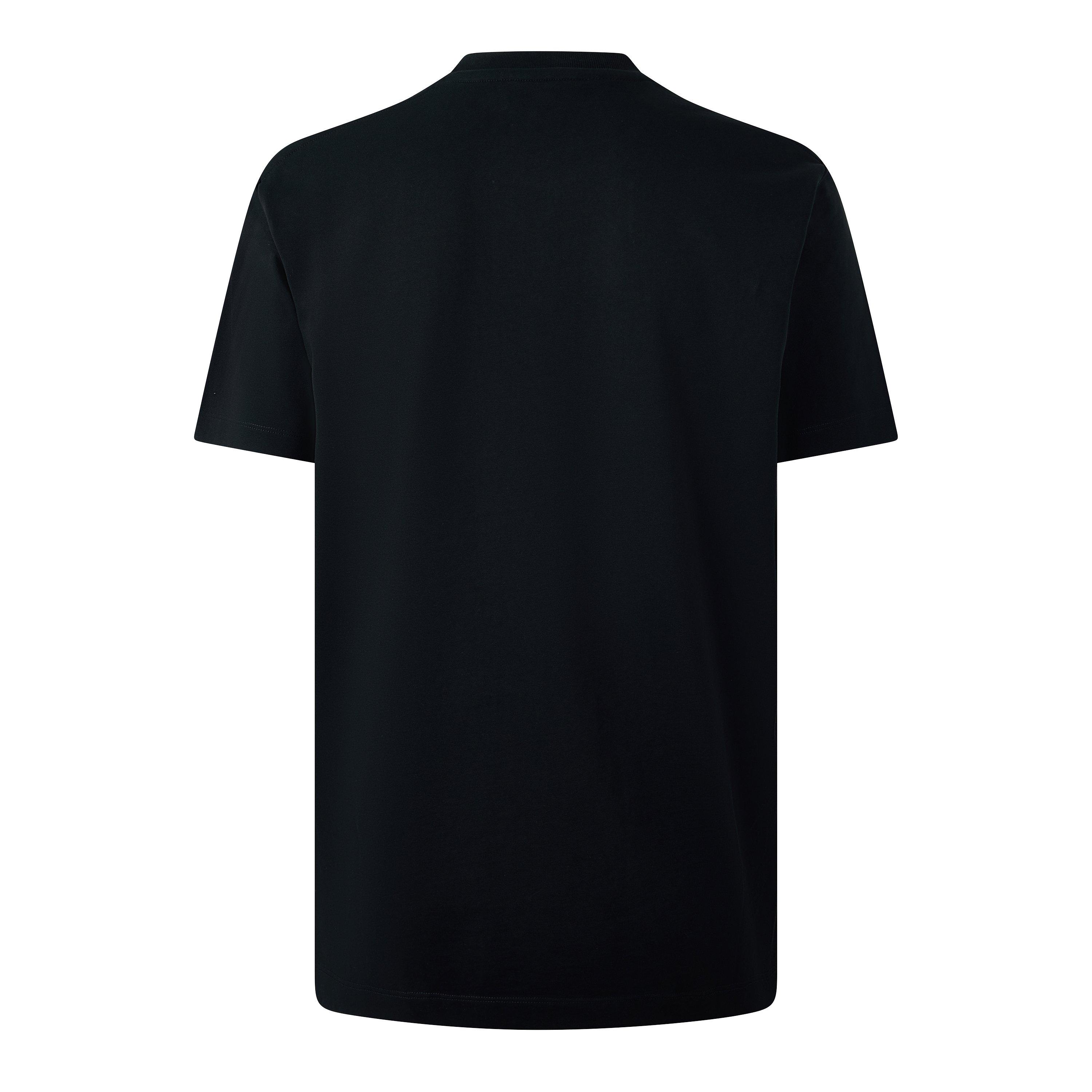 Black/Red - DSquared2 - DSQ D2 Logo Tee Sn64 - 2
