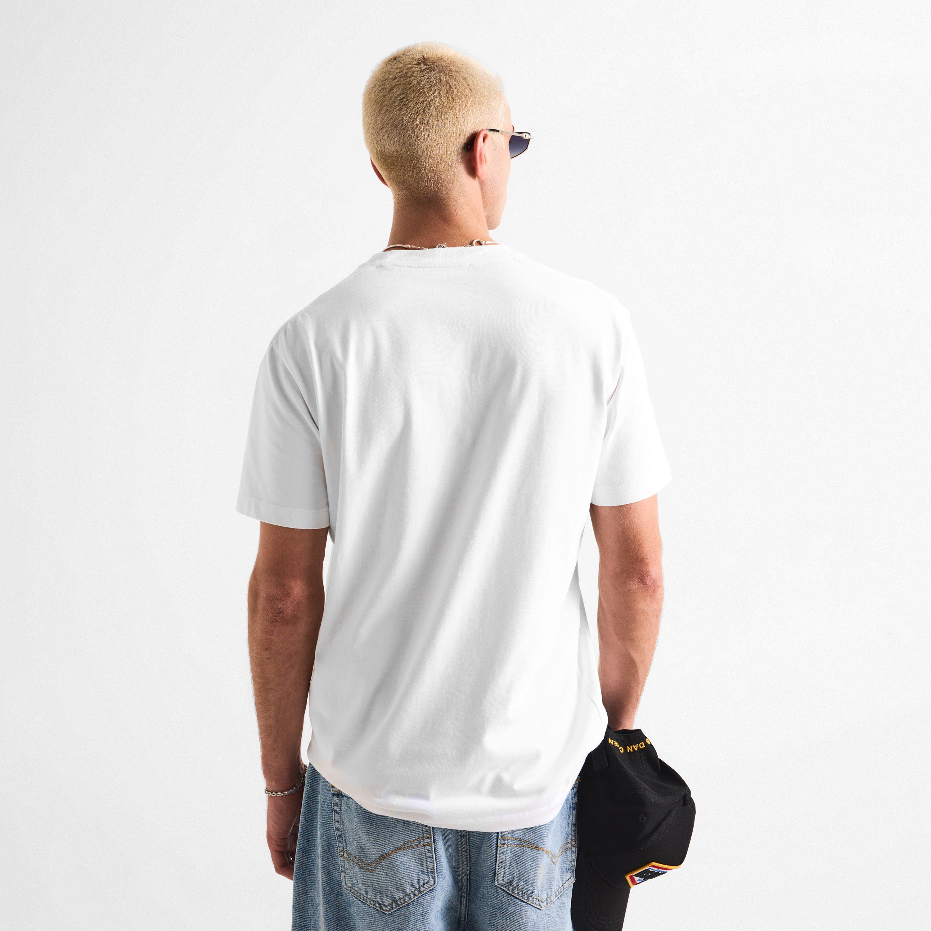 White/Yellow - DSquared2 - DSQ Sig Logo Tee Sn63 - 4