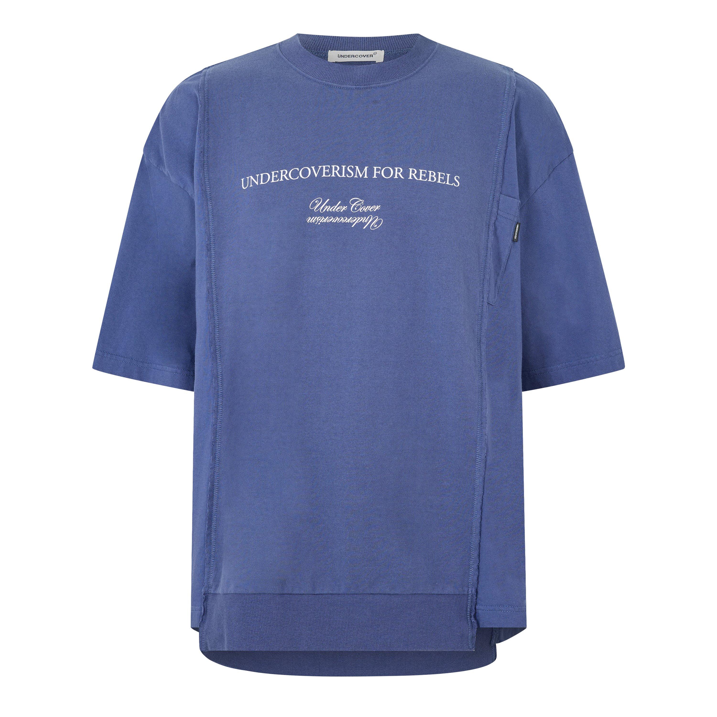 Gray Blue - Undercover - Men's Rebels Tee T-Shirt - 1