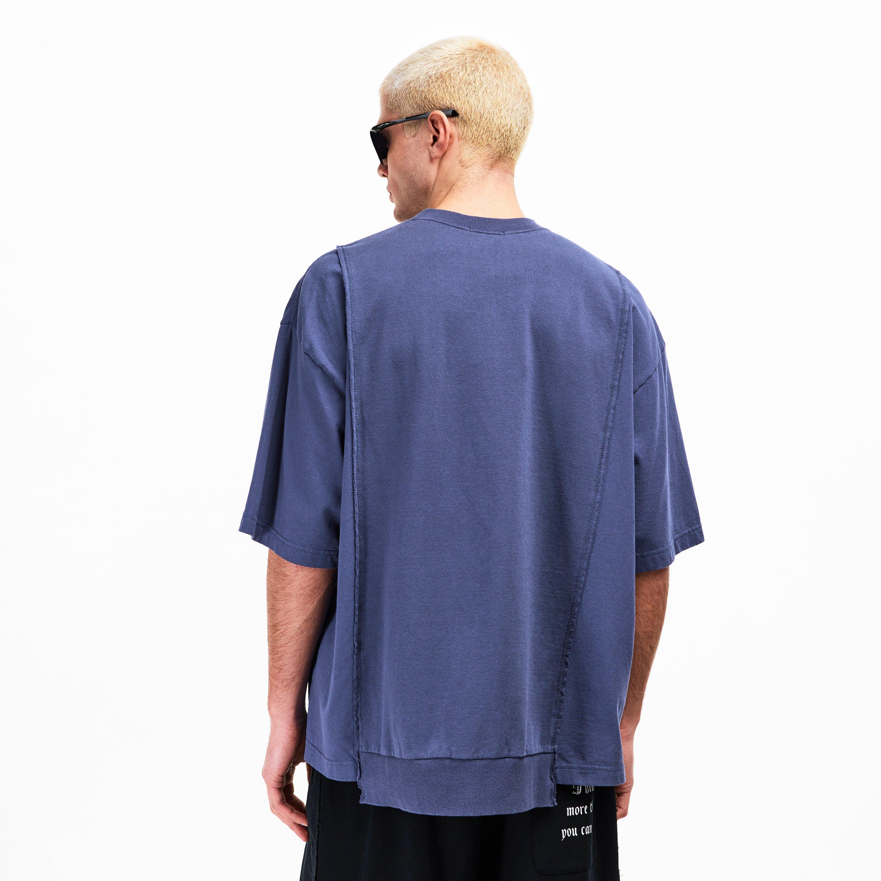 Gray Blue - Undercover - Men's Rebels Tee T-Shirt - 4