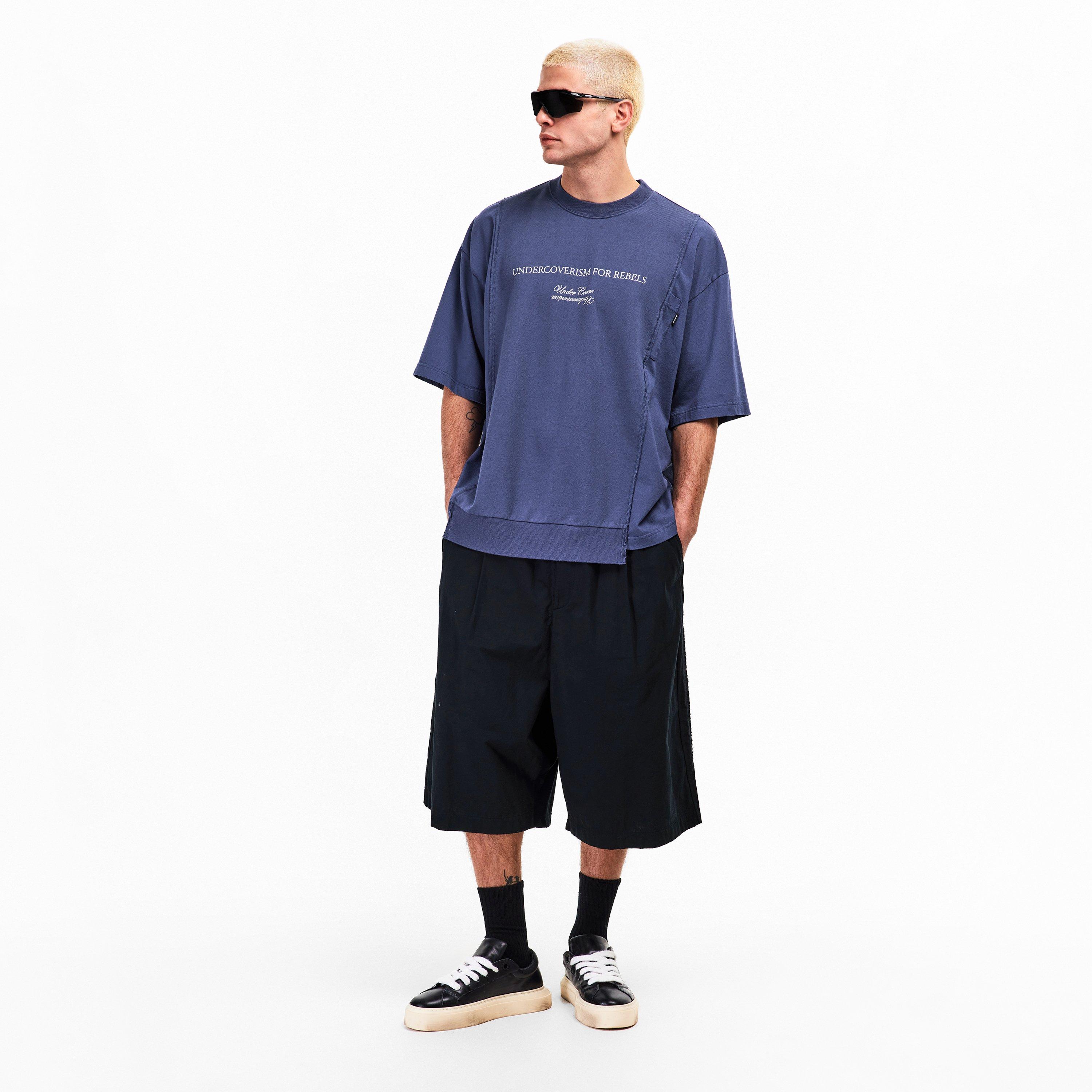 Gray Blue - Undercover - Men's Rebels Tee T-Shirt - 6