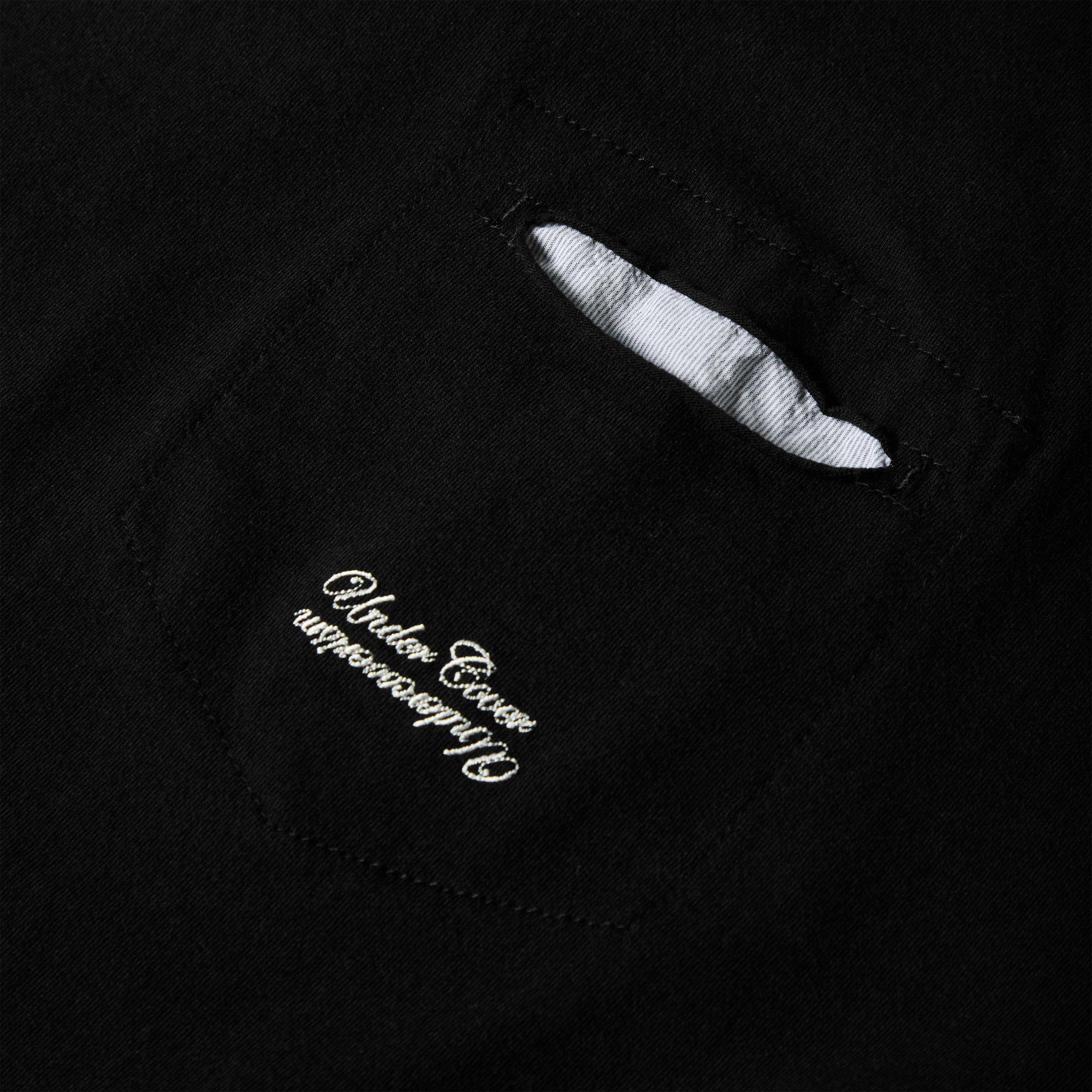 Black - Undercover - Men's Contrast Tee T-Shirt - 5