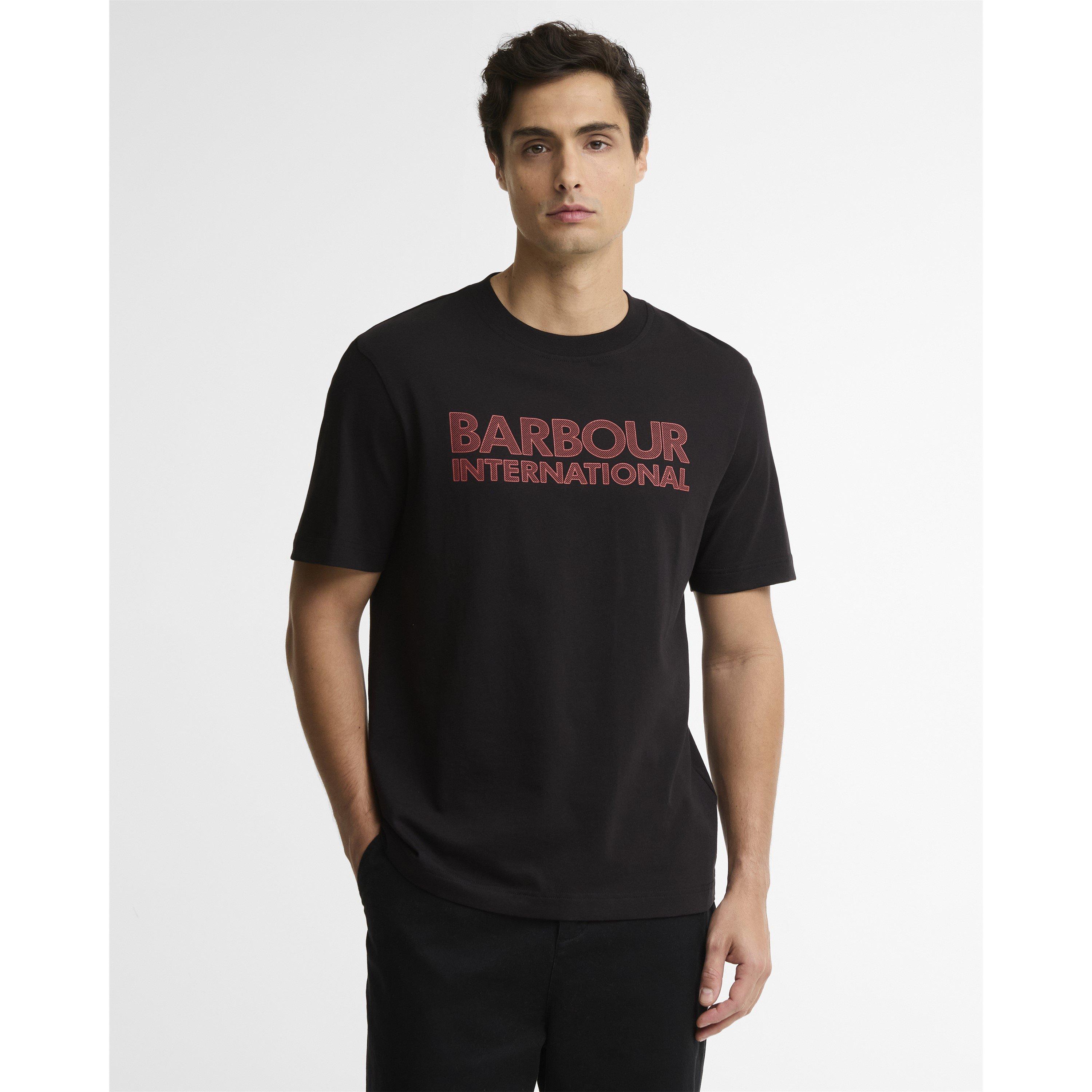 Blk/Fire BK32 - Barbour International - B.Int Ess Graphic T Sn64 - 3
