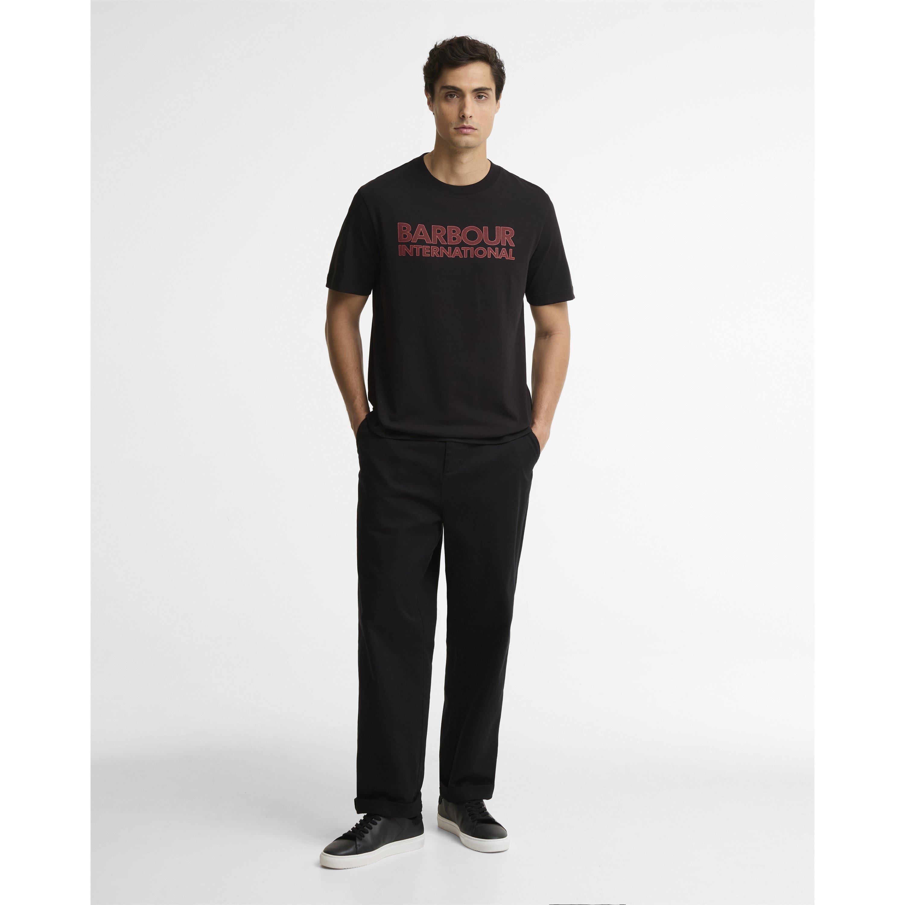 Blk/Fire BK32 - Barbour International - B.Int Ess Graphic T Sn64 - 7