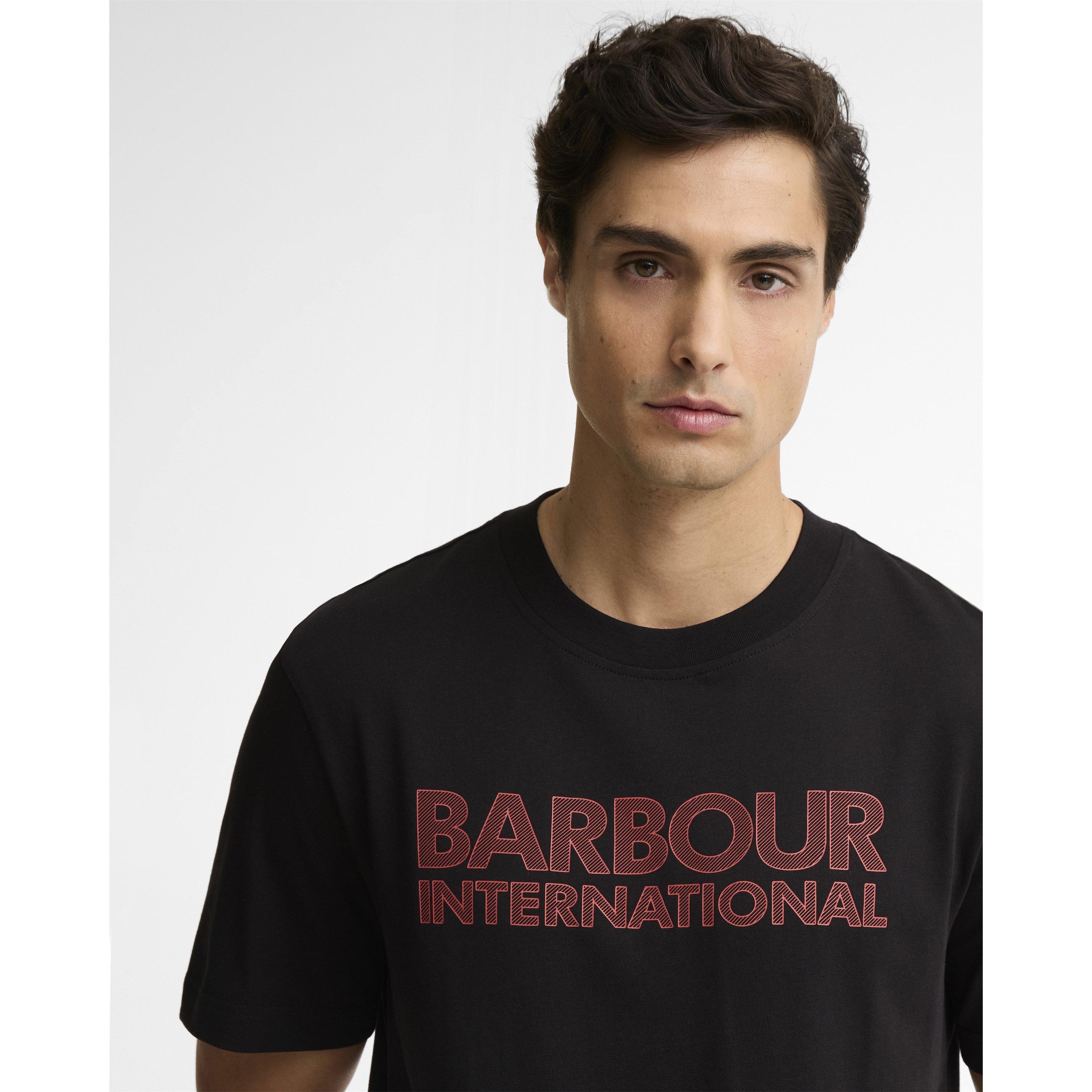 Blk/Fire BK32 - Barbour International - B.Int Ess Graphic T Sn64 - 9