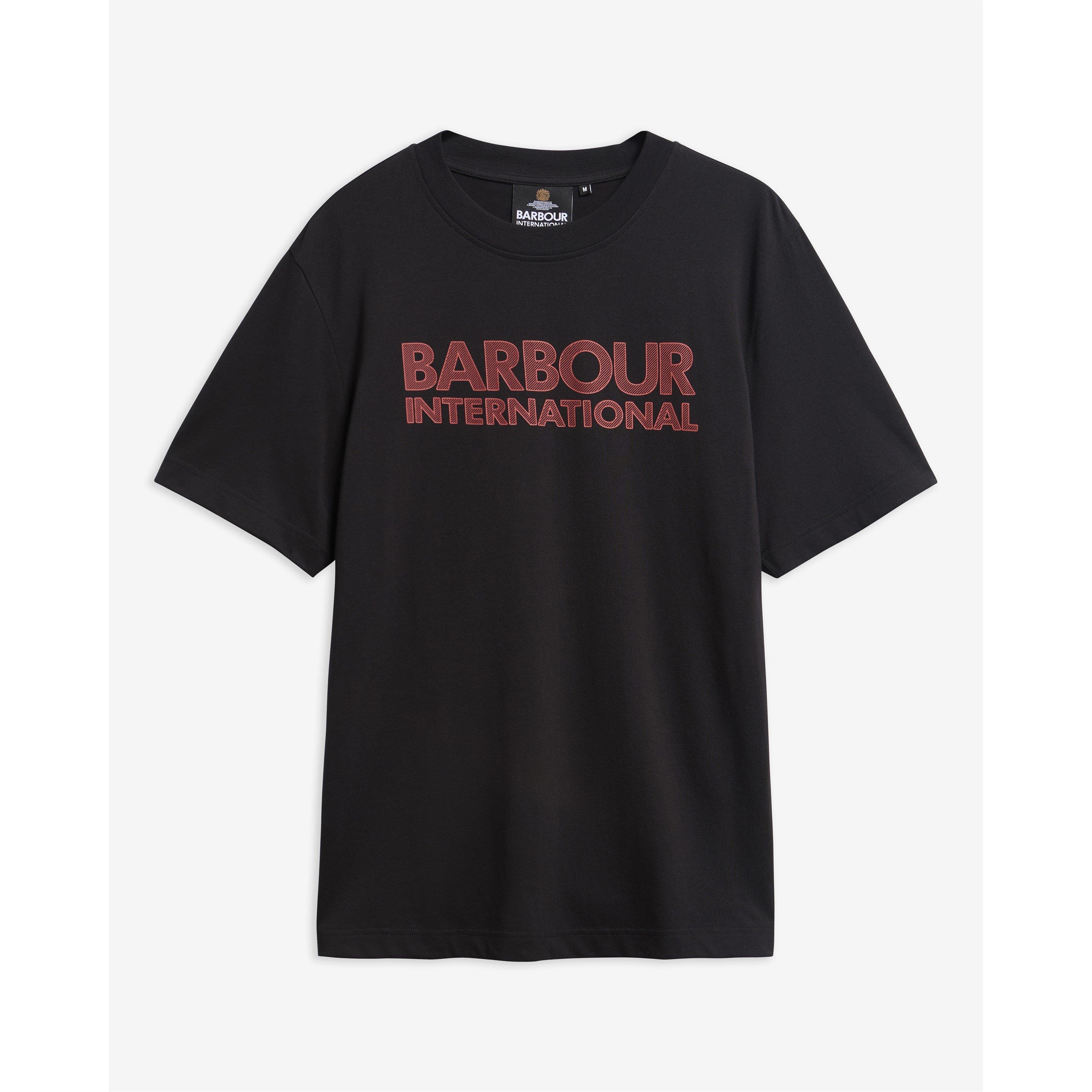 Blk/Fire BK32 - Barbour International - B.Int Ess Graphic T Sn64 - 10