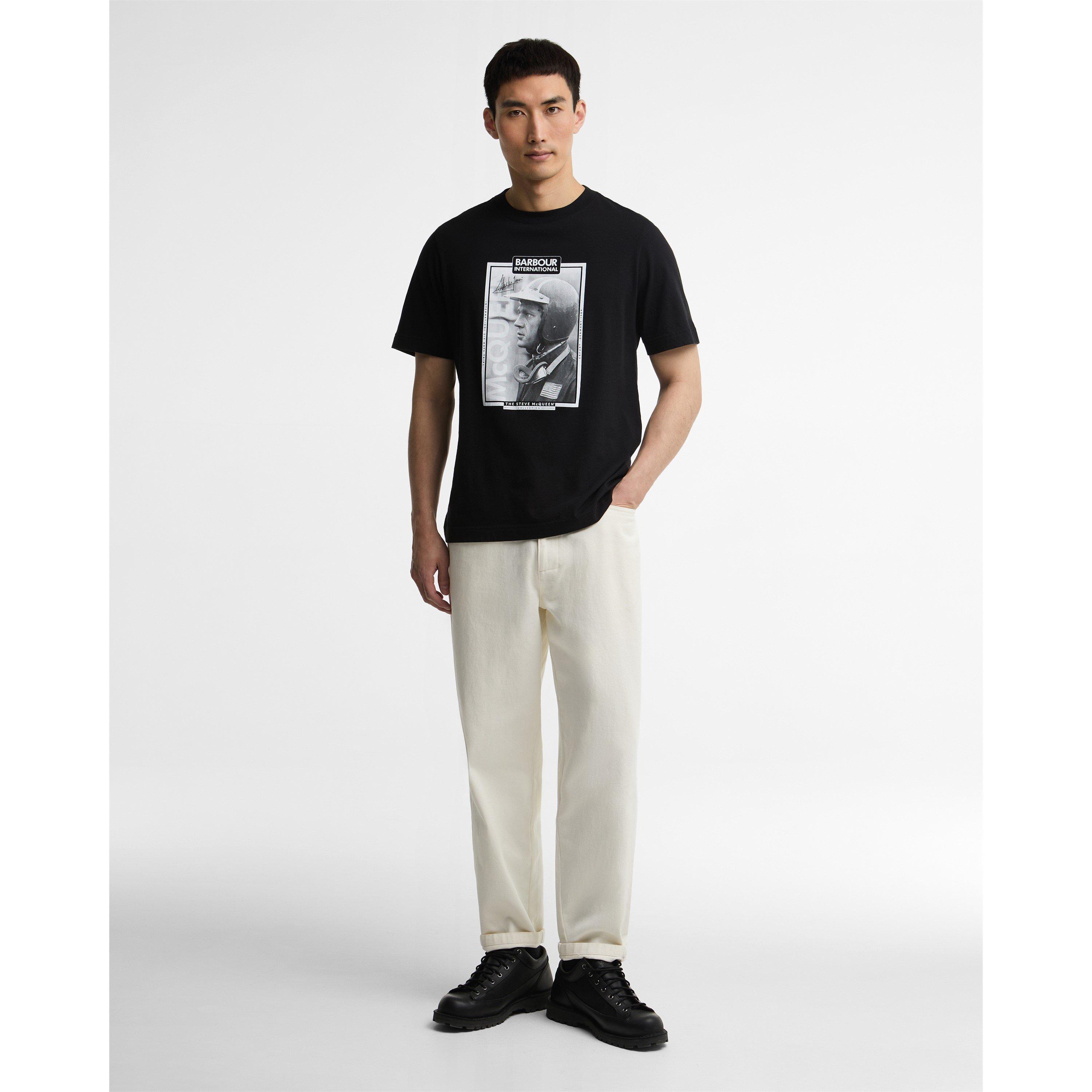 Black BK11 - Barbour International - B.Int SMQ Ramshaw T Sn64 - 7