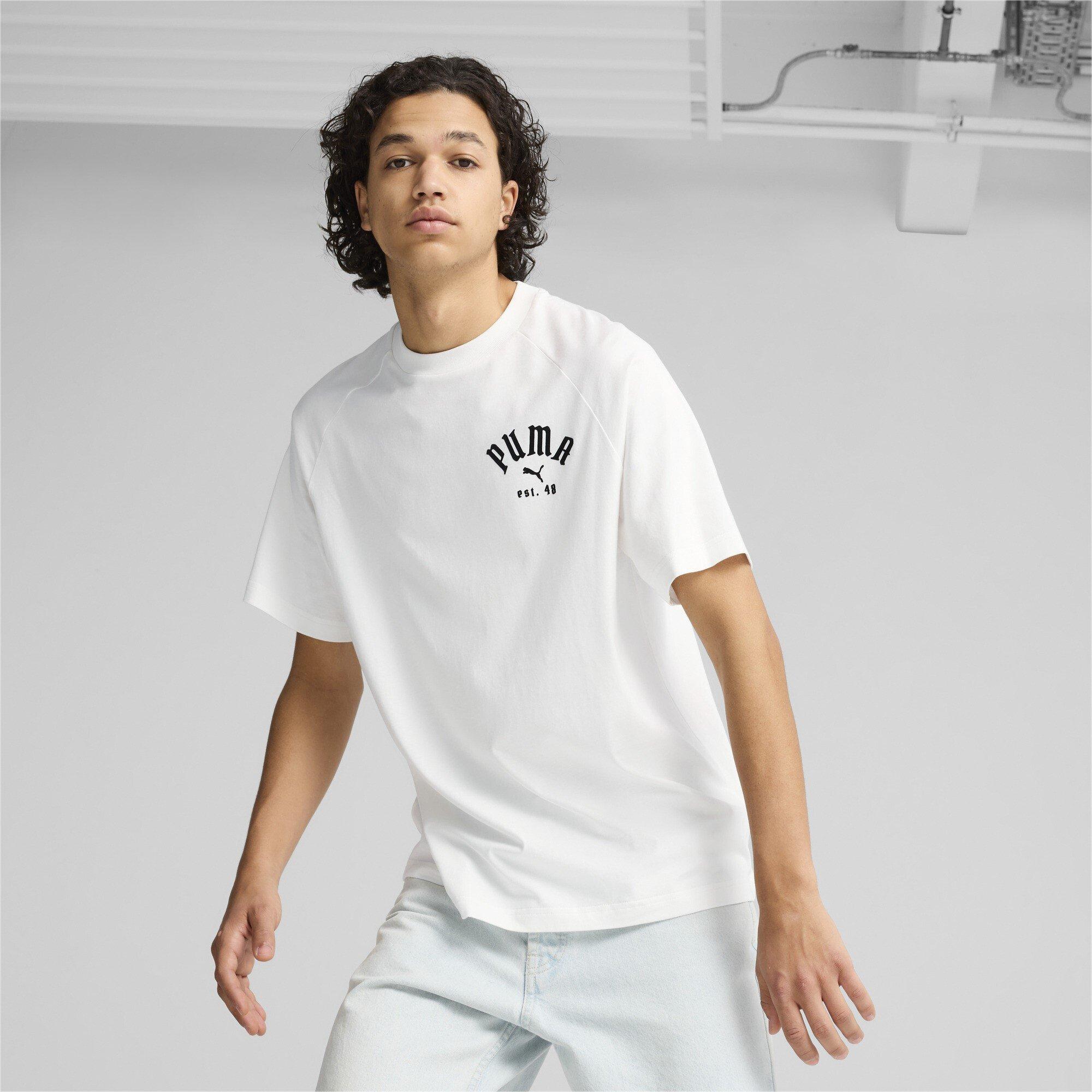 Puma White - Puma - PUMA PLAY LOUD CLASSICS Graphic Adults Relaxed T Shirt - 2