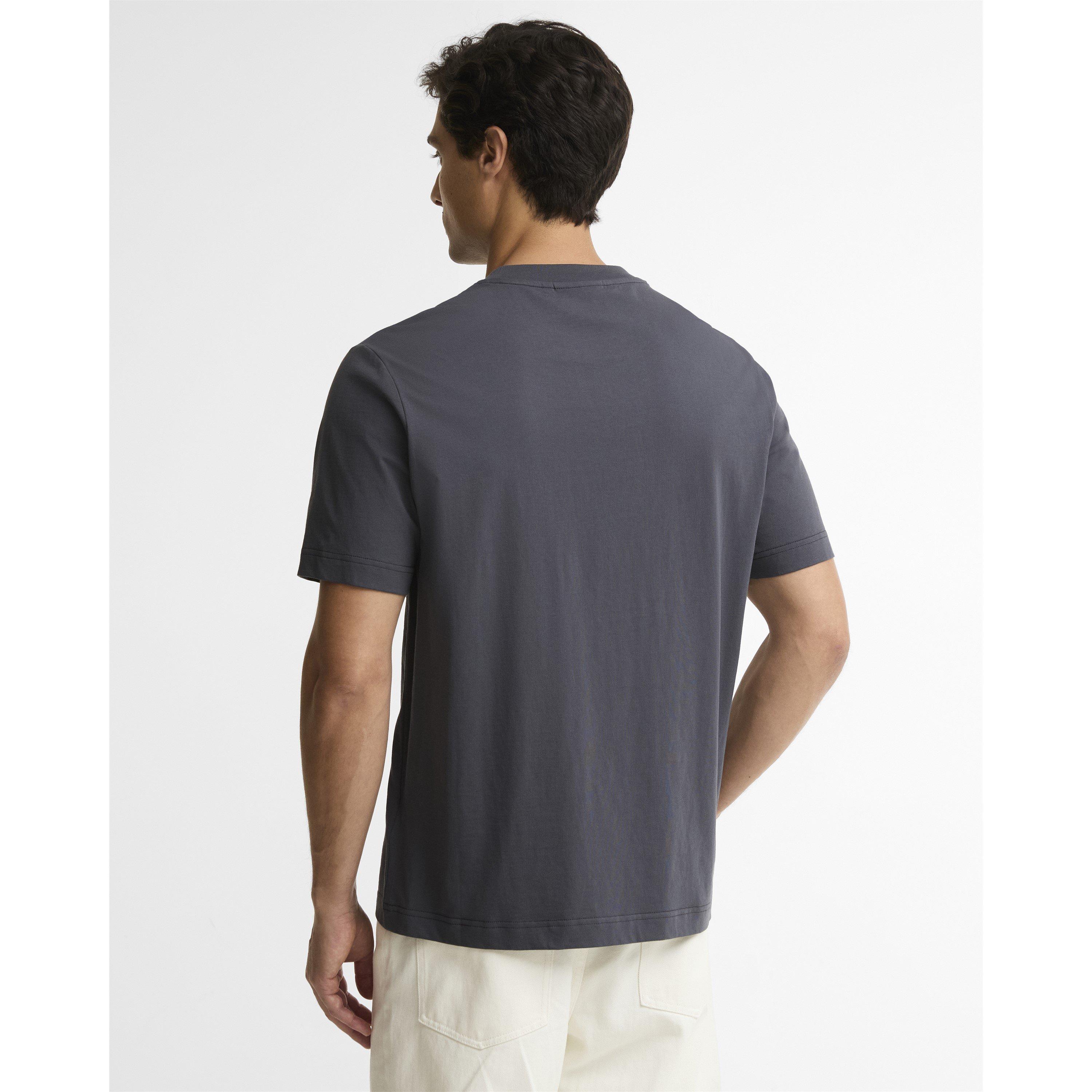 Asphalt GY75 - Barbour International - Men's Inline Cotton Short-Sleeve T-Shirt - 4