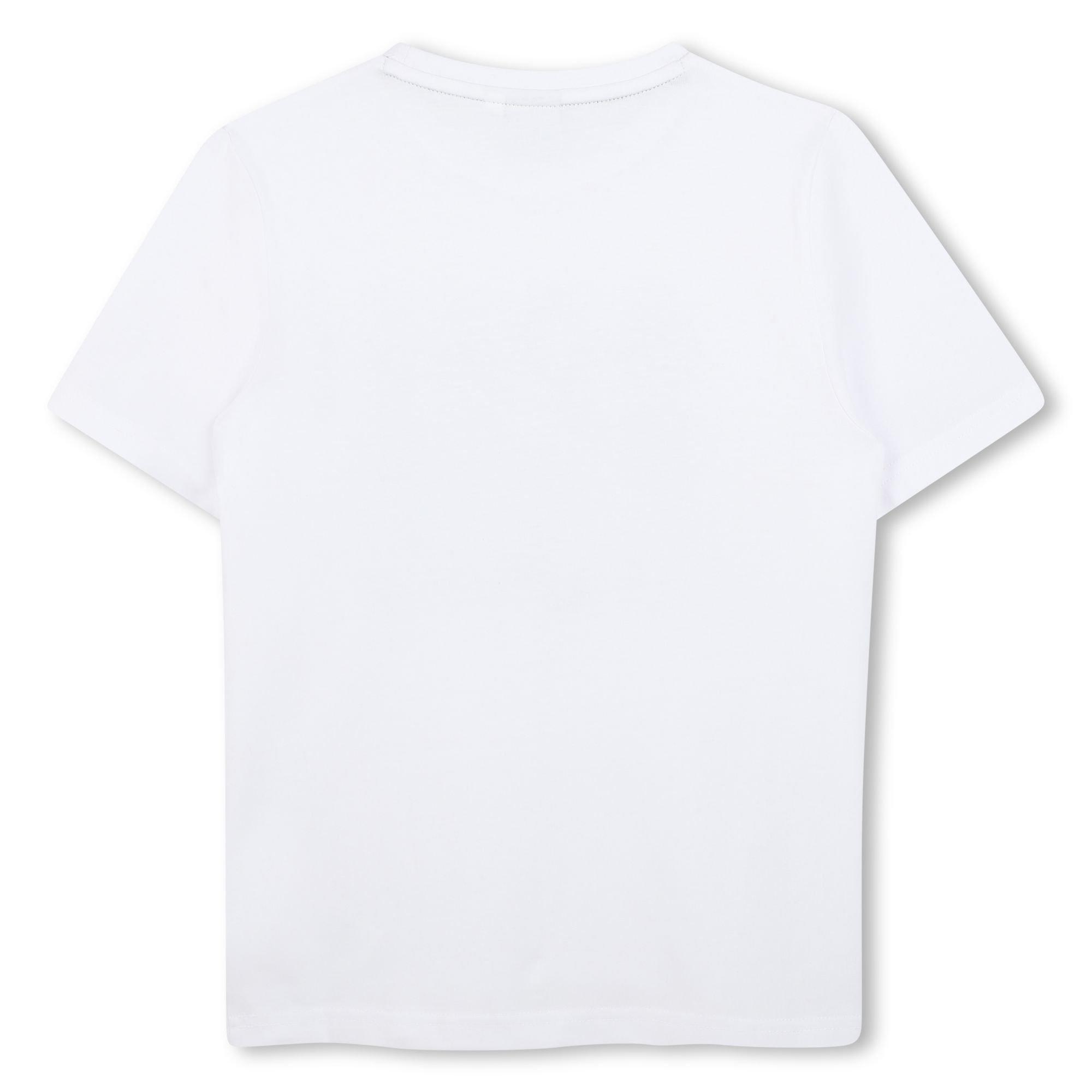 White 10P - Boss - Kids' Chest Logo T-Shirt - 2