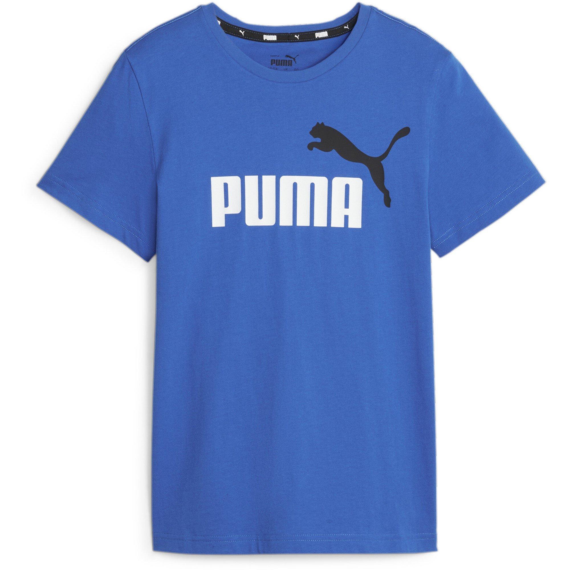| Fit T-Shirts MY Regular Puma Sports Two Tone Logo Juniors Essentials Direct | | Plus Shirt T