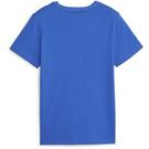 Lake Blue - Puma - Essentials Plus Two Tone Logo Juniors T Shirt - 5