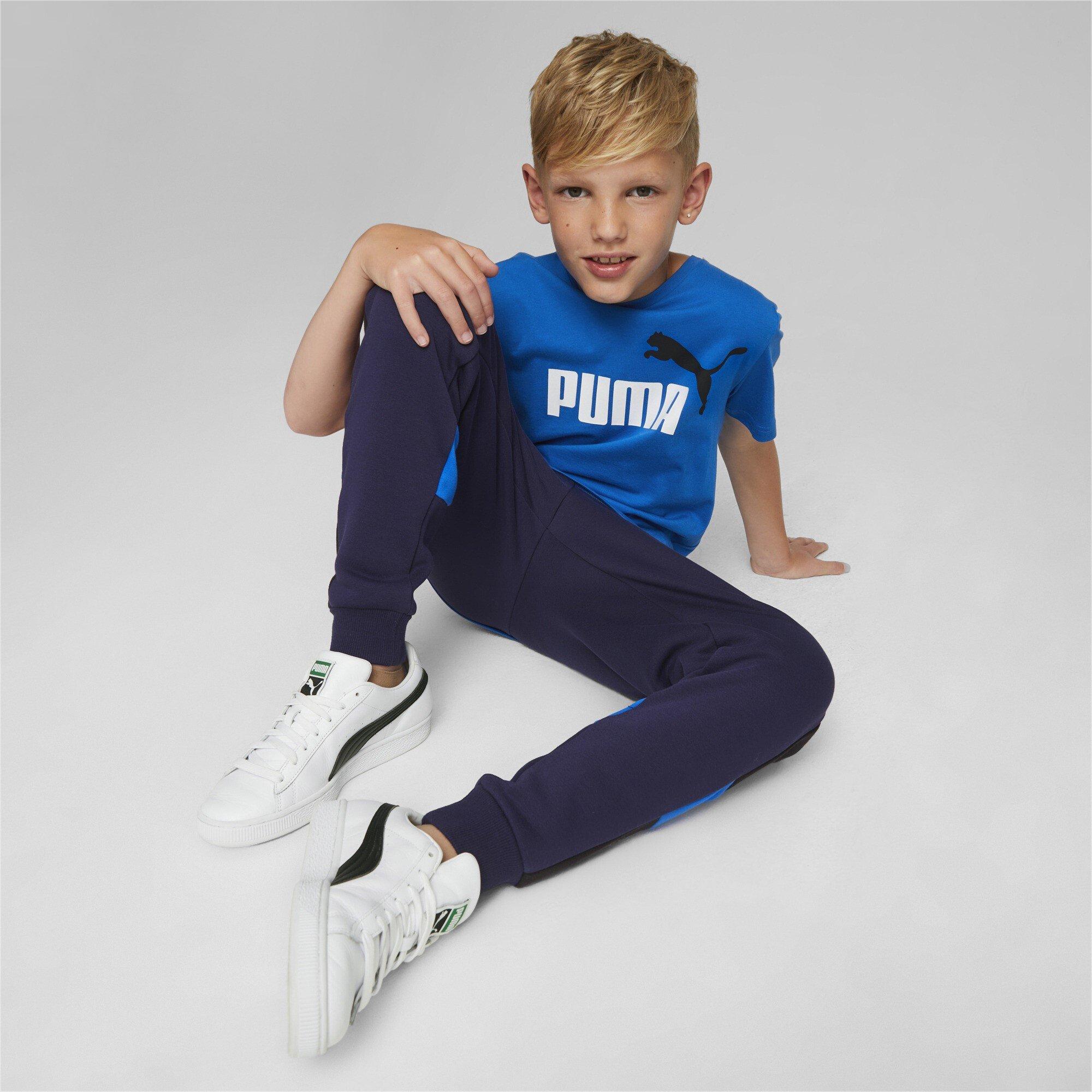 Puma | Essentials Plus Two Tone Sports Fit T | MY Logo Direct T-Shirts | Regular Shirt Juniors