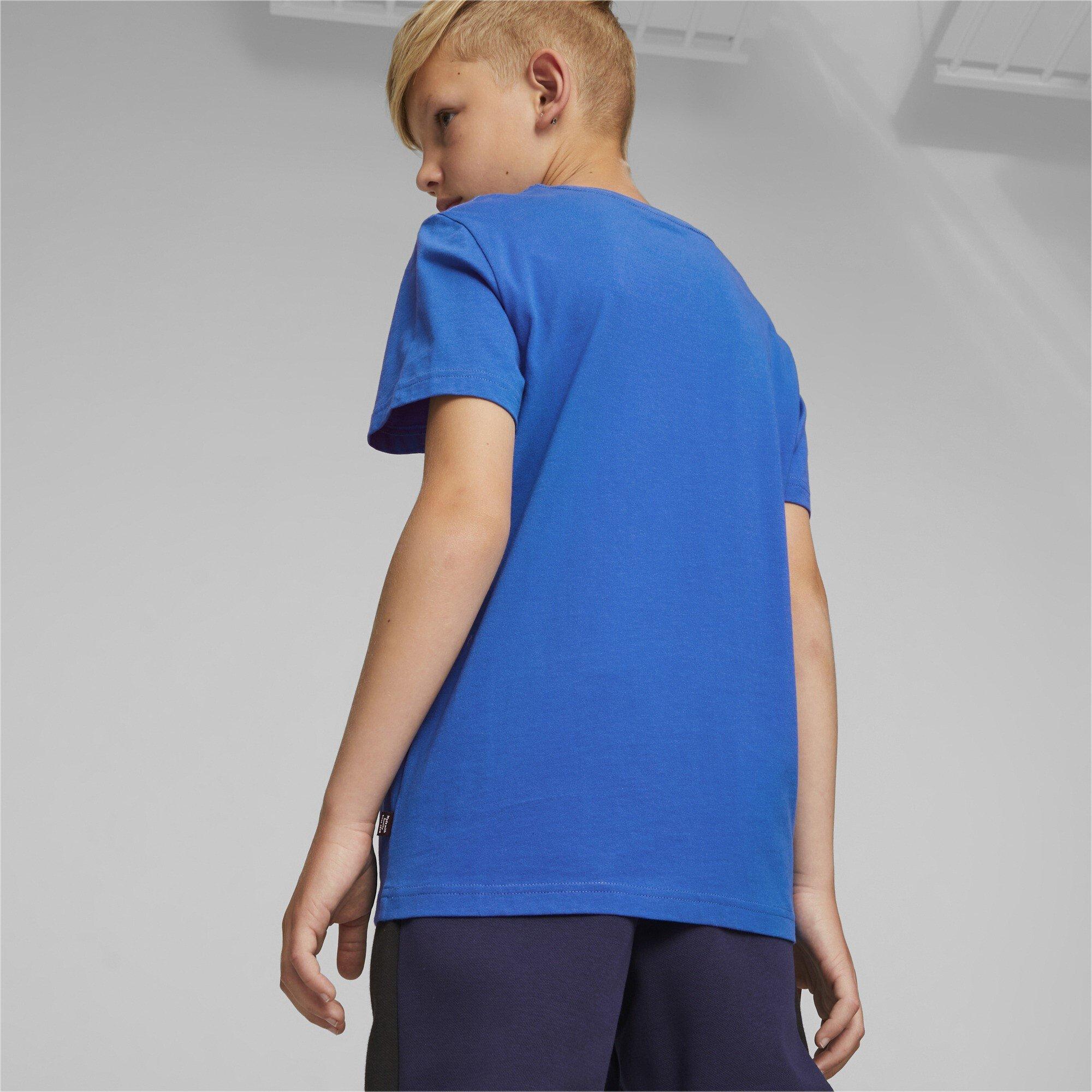 Puma | Essentials Plus Two Tone Logo Juniors T Shirt | Regular Fit T-Shirts  | Sports Direct MY | Funktionsshirts