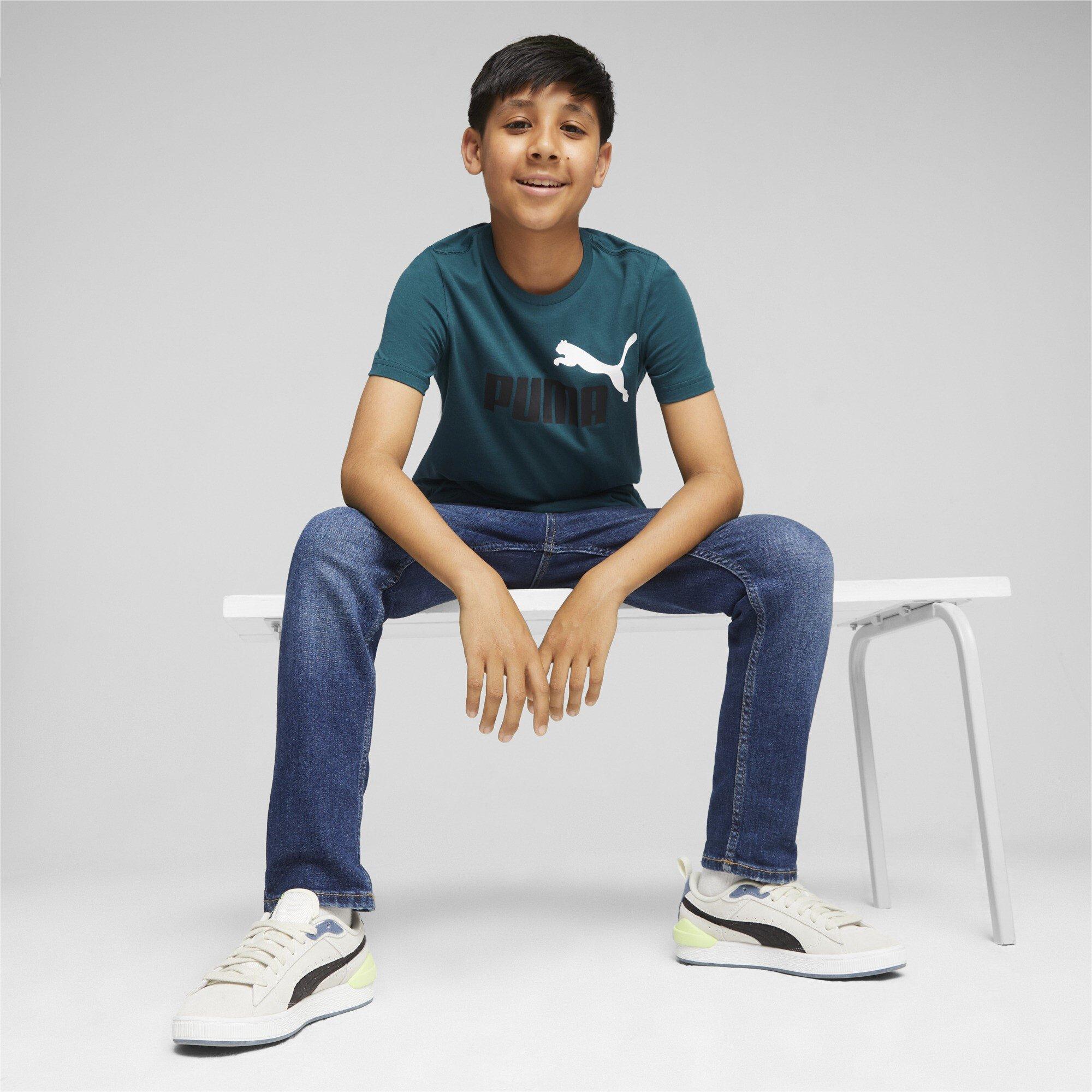 Puma | Essentials Plus T Logo Direct MY Juniors | Sports Regular | Fit T-Shirts Tone Two Shirt