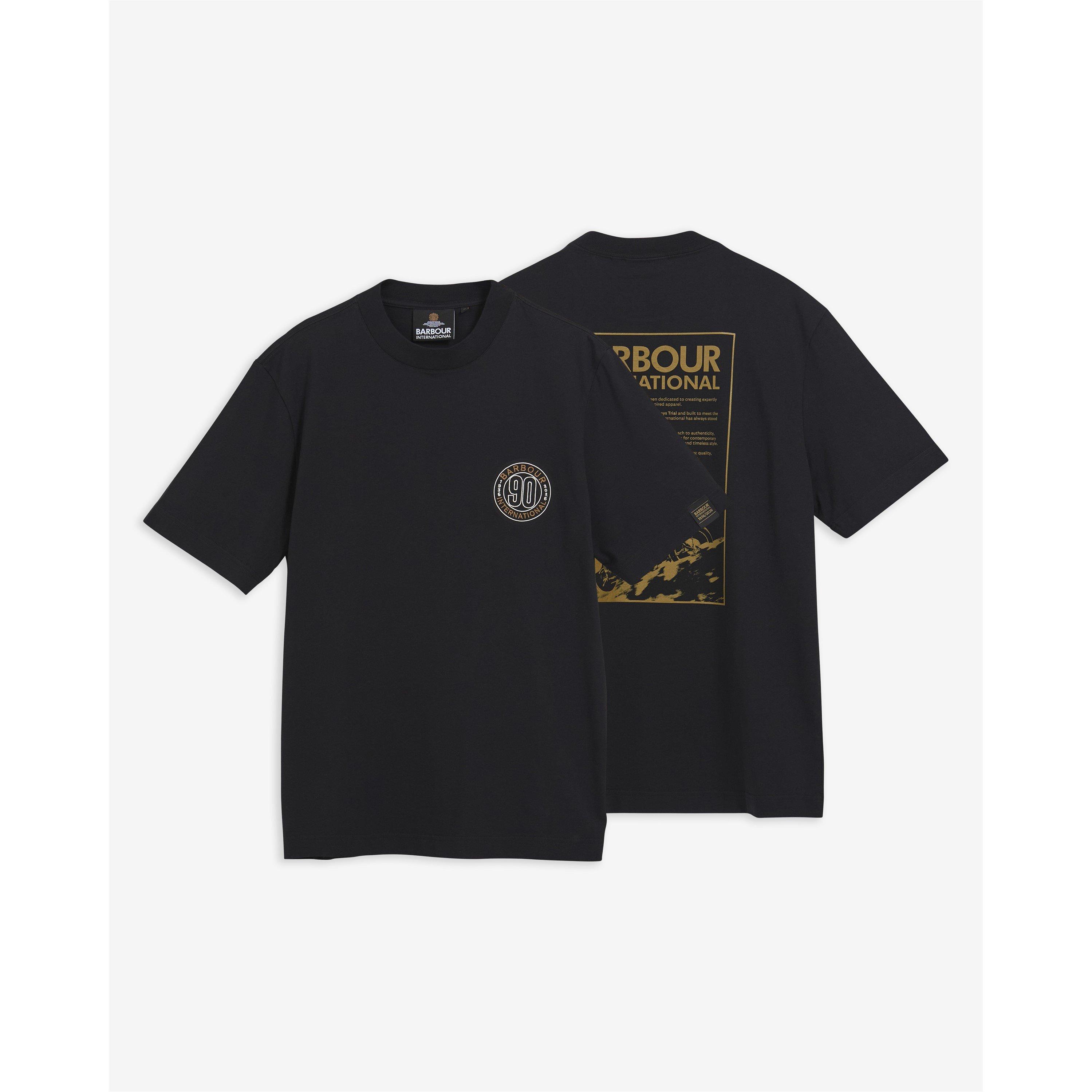 Black BK11 - Barbour International - B.Int 90th Ann T Sn64 - 1