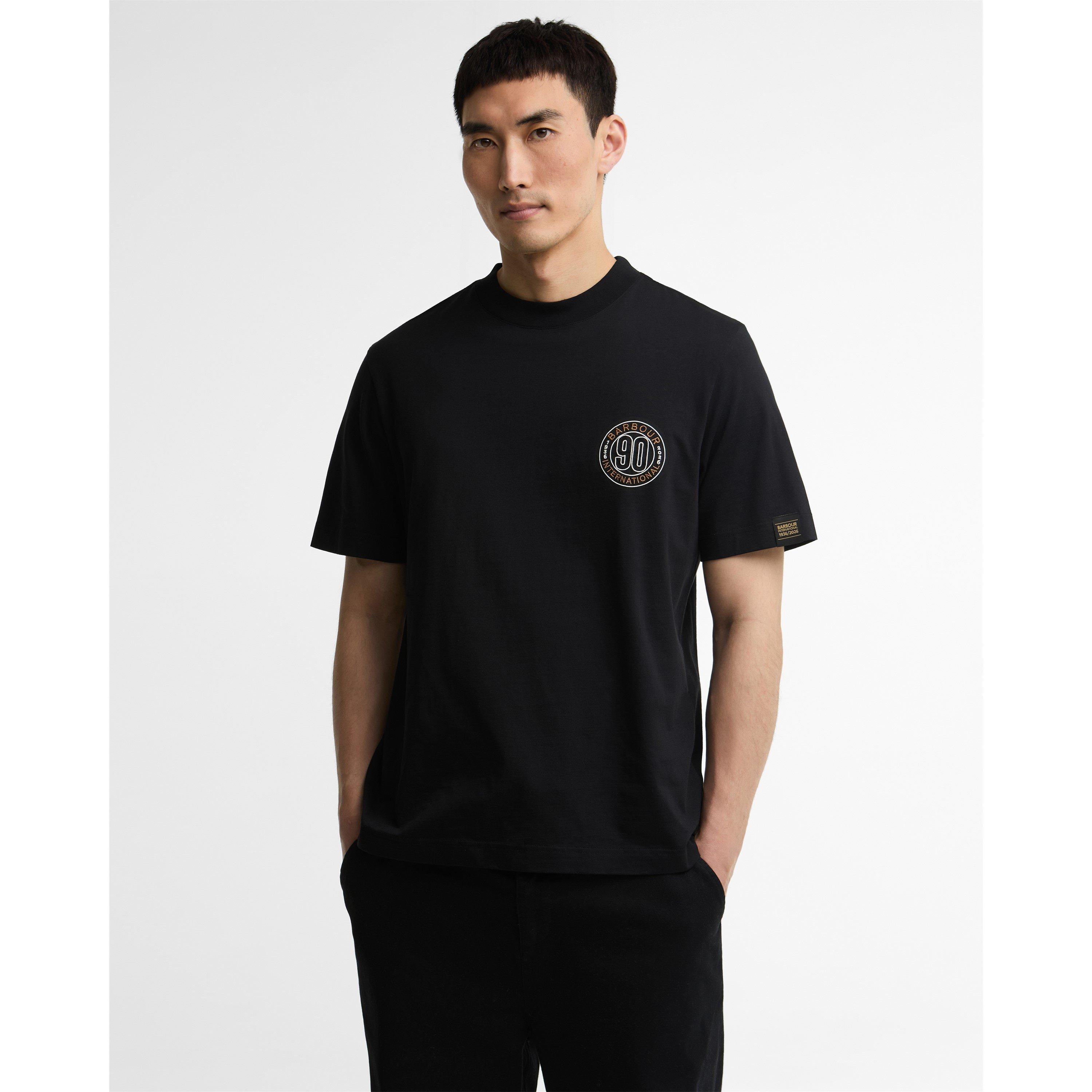 Black BK11 - Barbour International - B.Int 90th Ann T Sn64 - 2