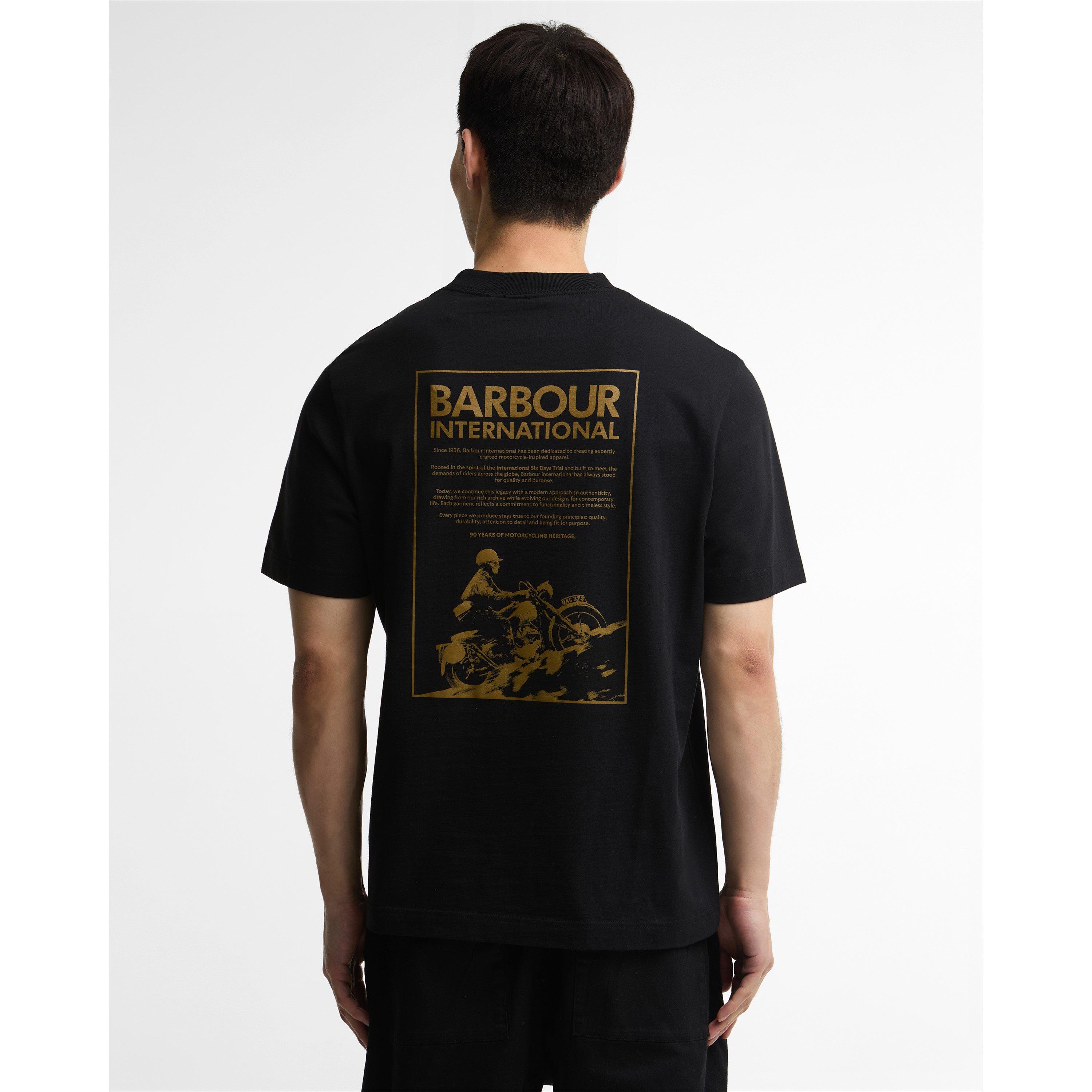 Black BK11 - Barbour International - B.Int 90th Ann T Sn64 - 3