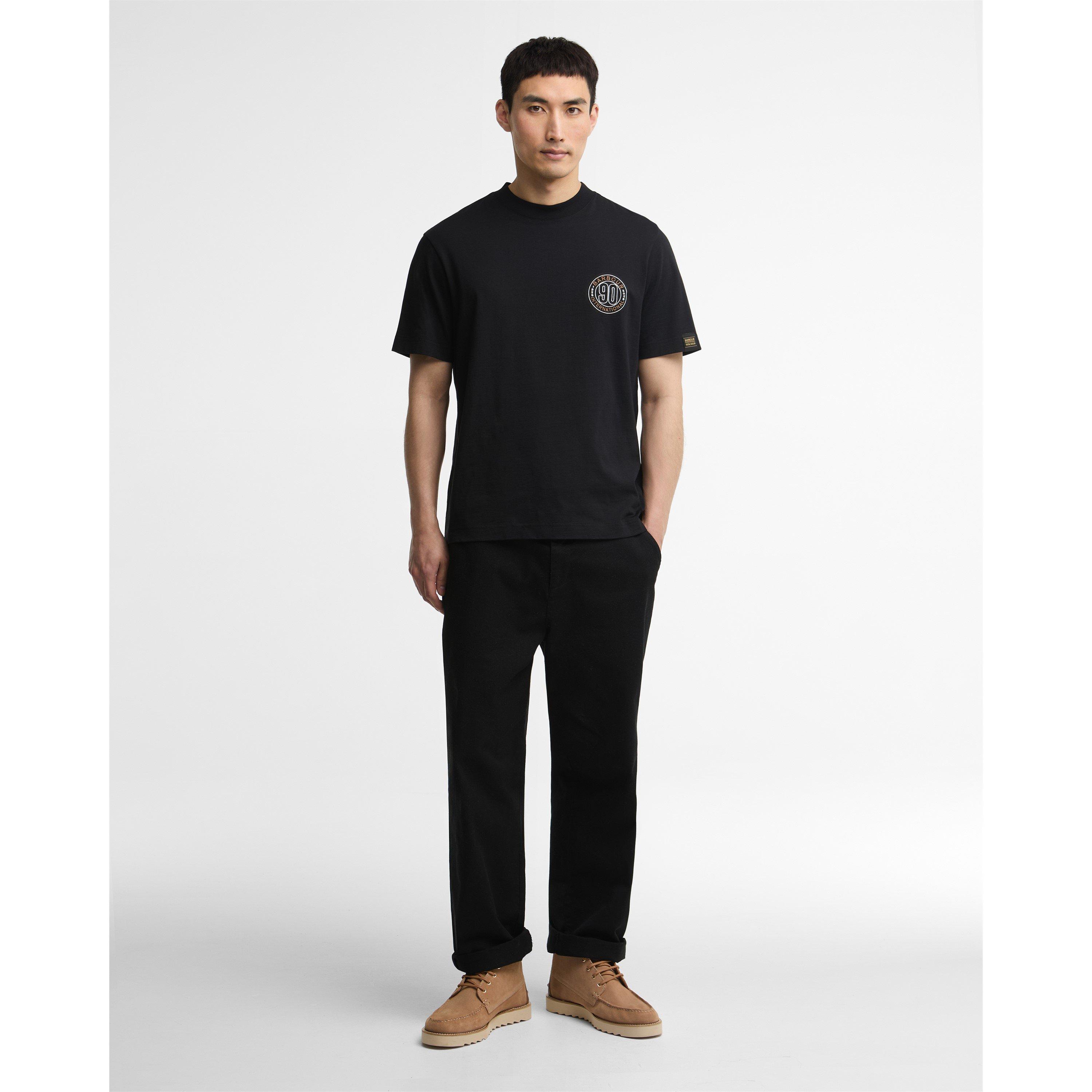 Black BK11 - Barbour International - B.Int 90th Ann T Sn64 - 6