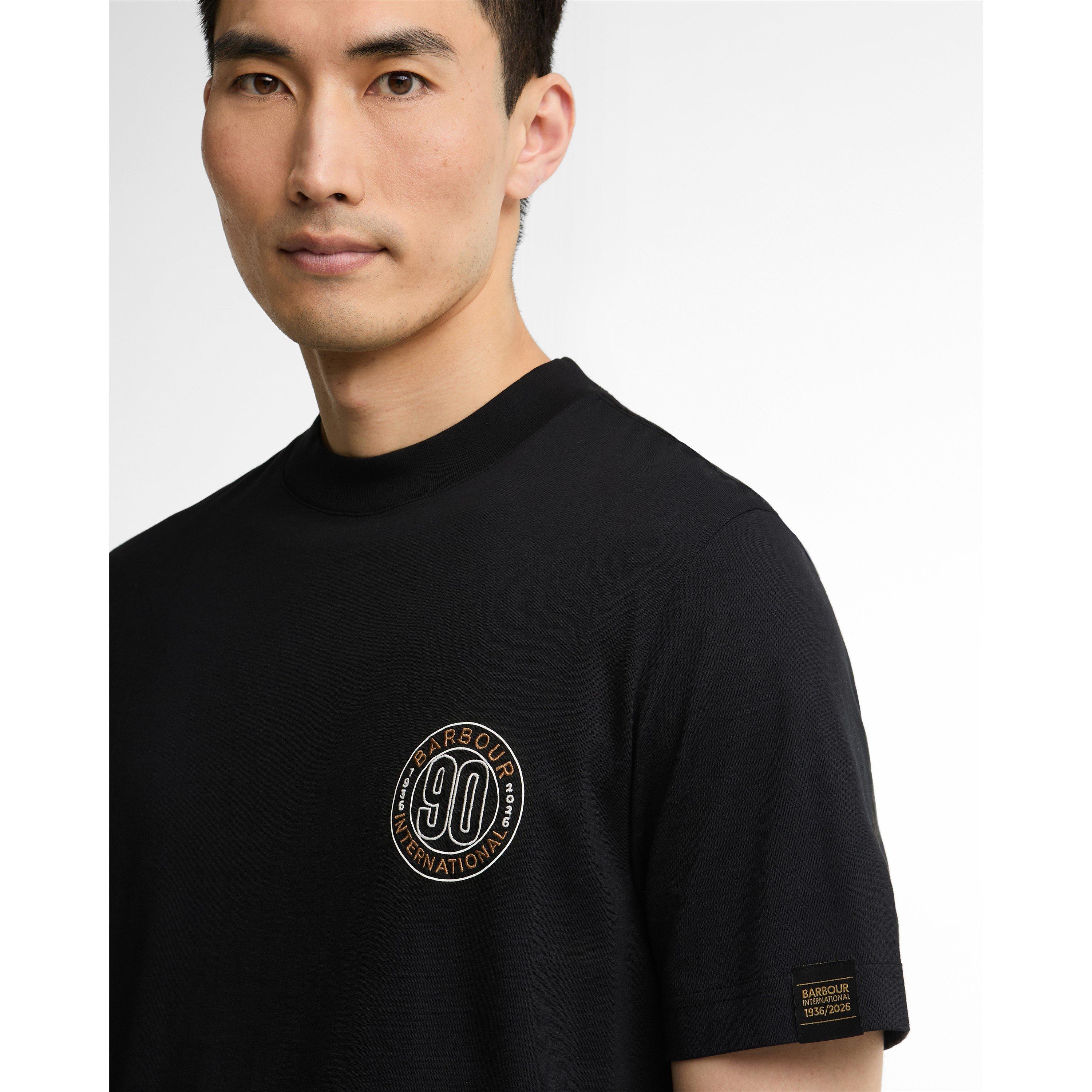 Black BK11 - Barbour International - B.Int 90th Ann T Sn64 - 7