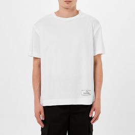 Valentino Logo Appliqued T Shirt