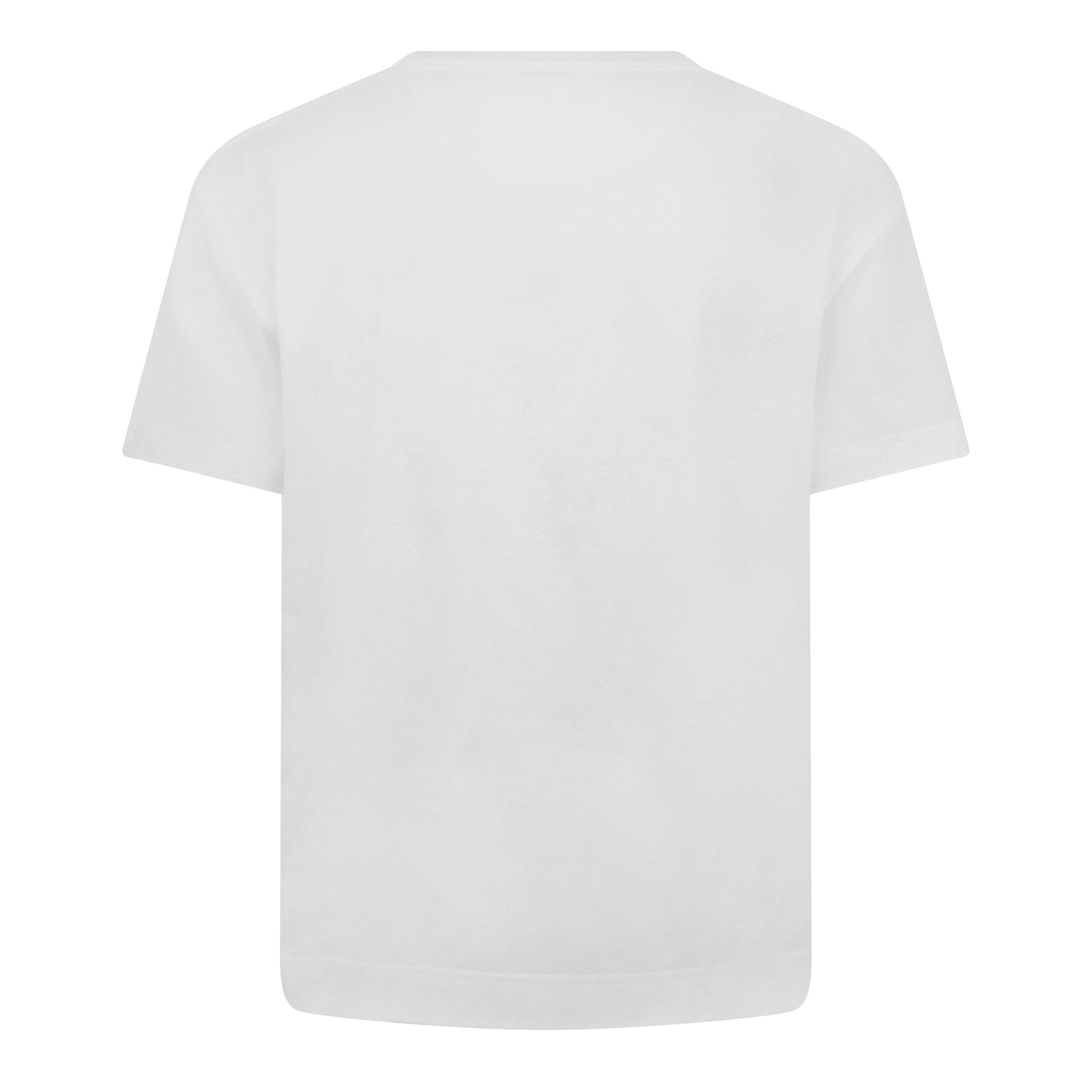 White - Valentino - Logo Appliqued T-Shirt - 6