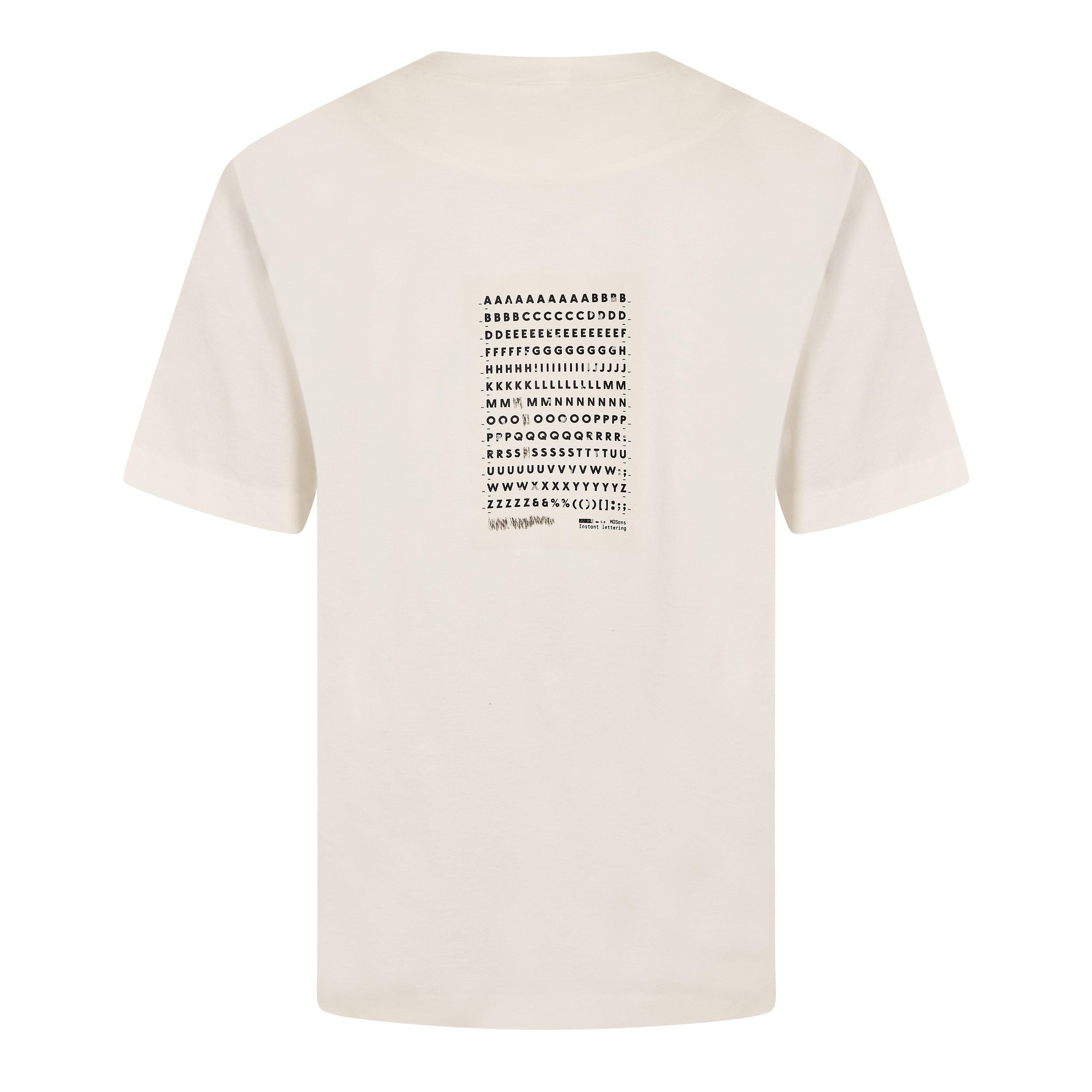 Gauze White 103 - Massimo Osti Studio - Men's Short Sleeve Mercerised T-Shirt - 2