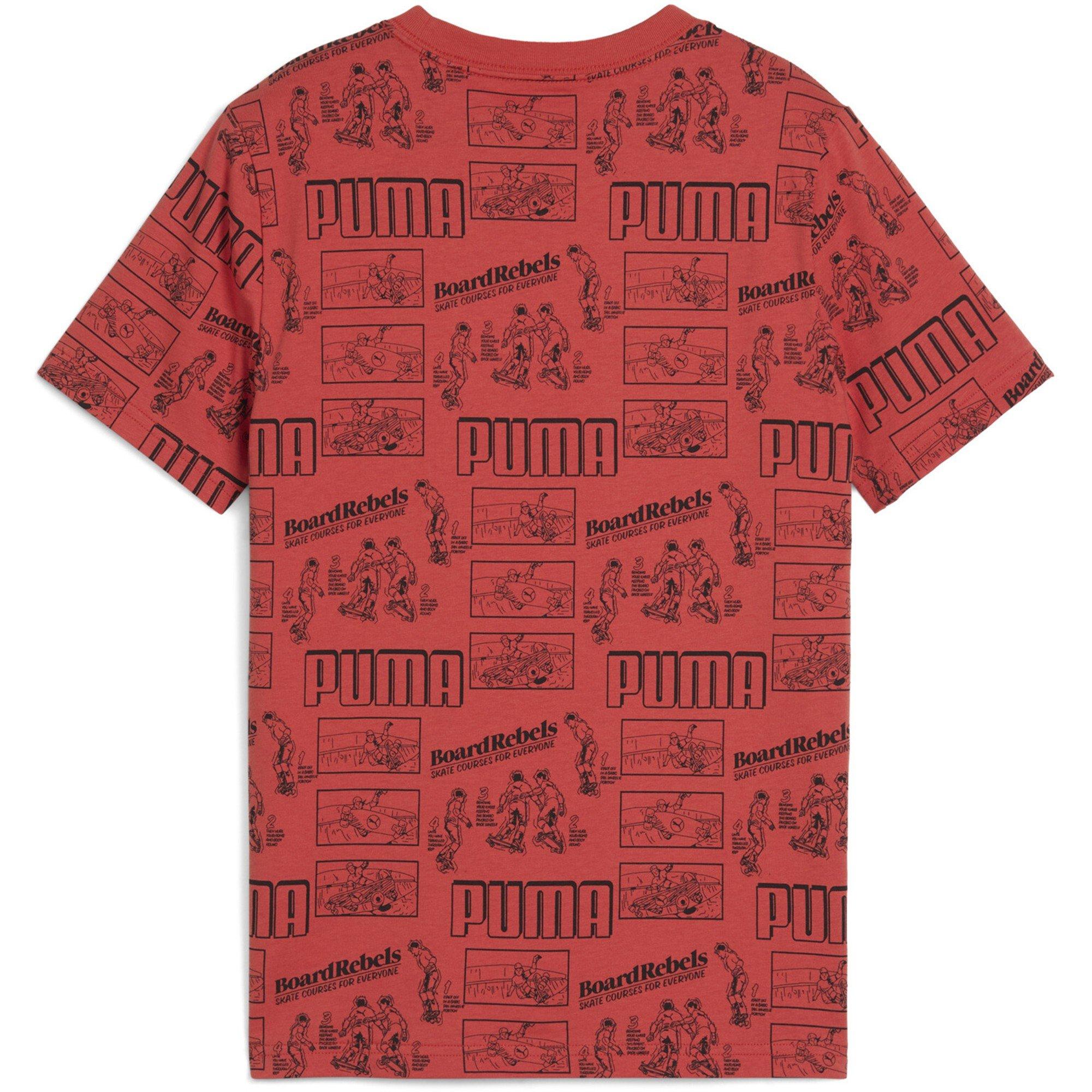 Red - Puma - Mid 90s AOP Tee Jn99 - 2