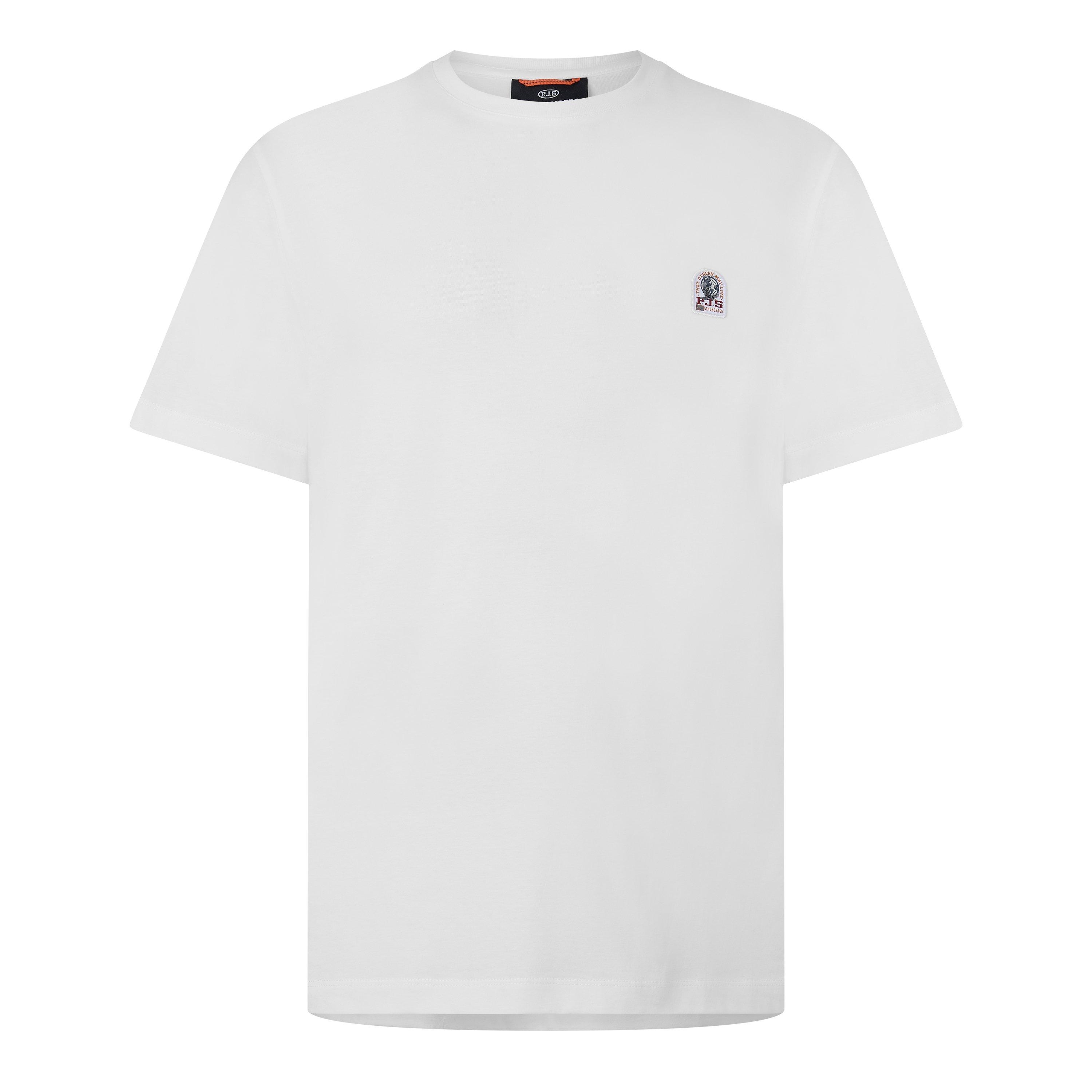 Parajumpers Men's Para Patch Tee Sn64 - White 0501 - M