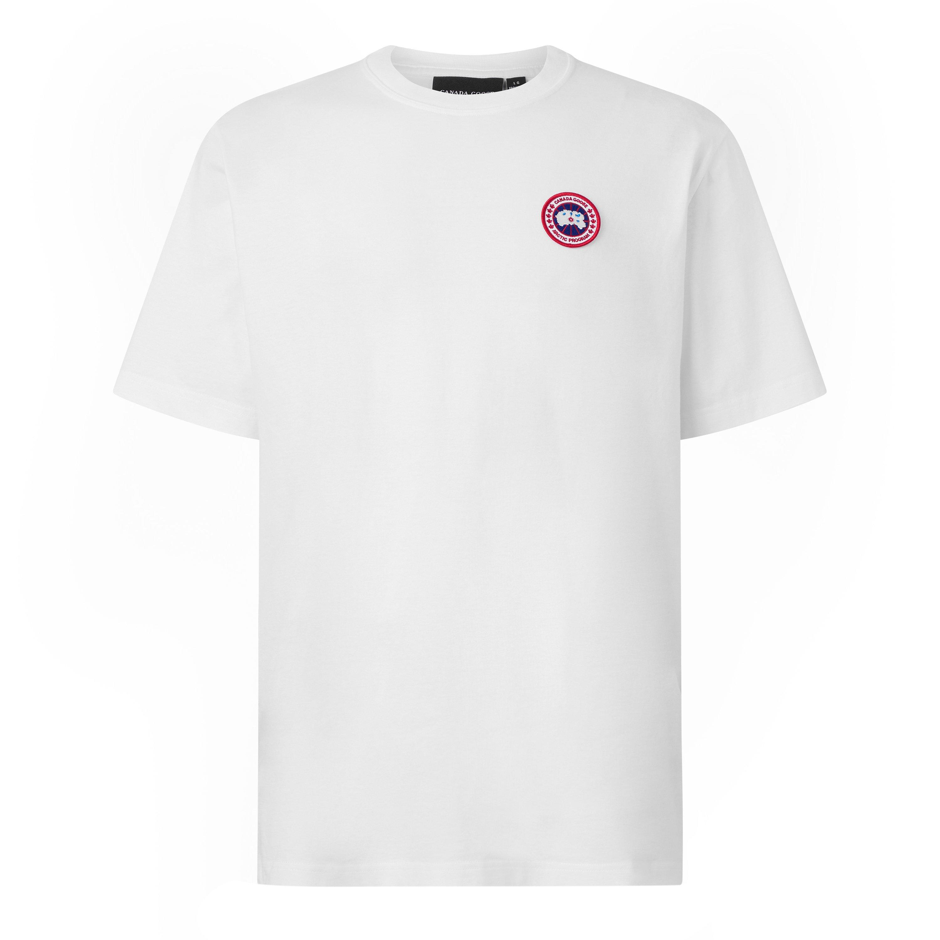 White 9227 - Canada Goose - Canada Ocra Bdg Tee Sn00 - 1