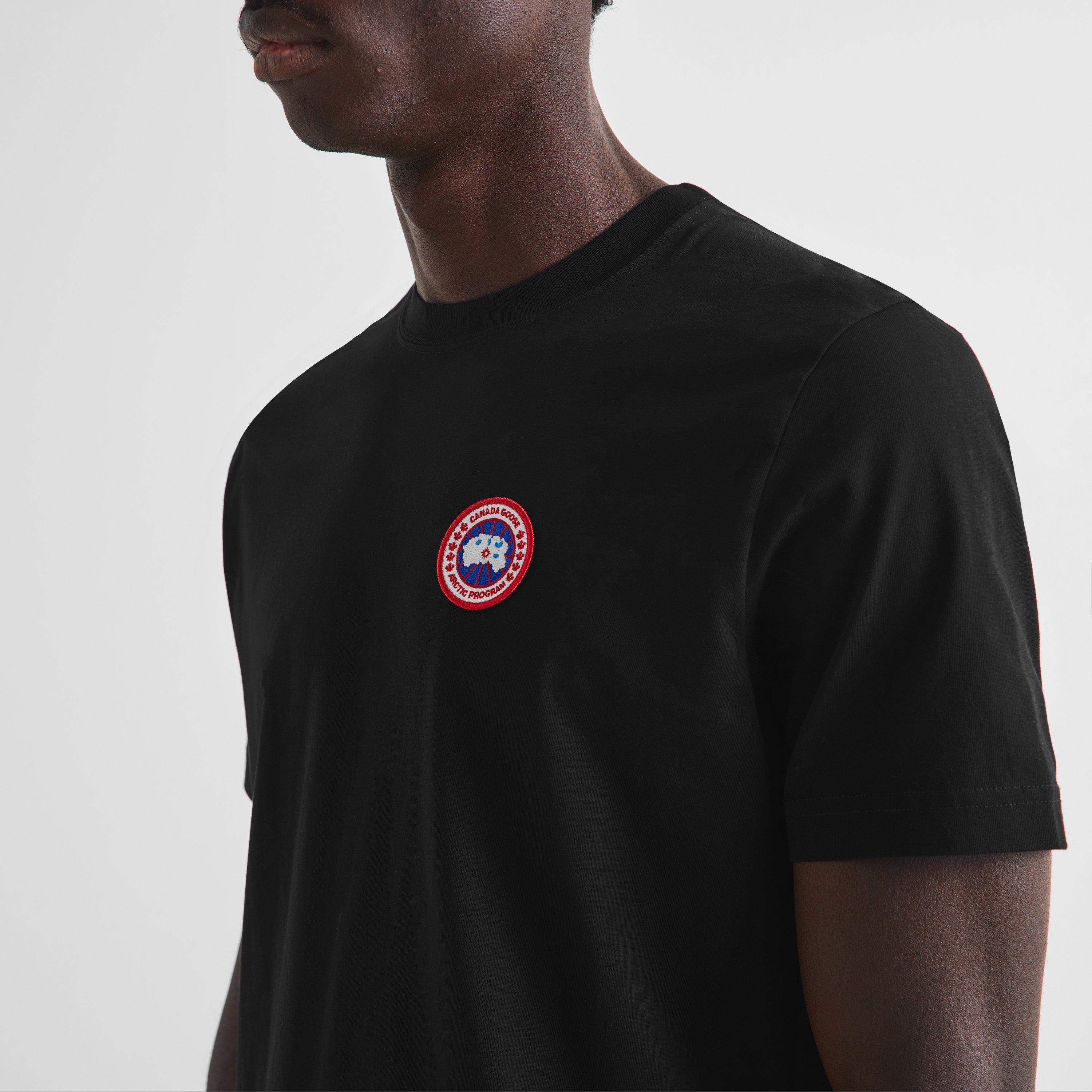 Black 9061 - Canada Goose - Men's Ocra Badge Cotton T-Shirt - 5