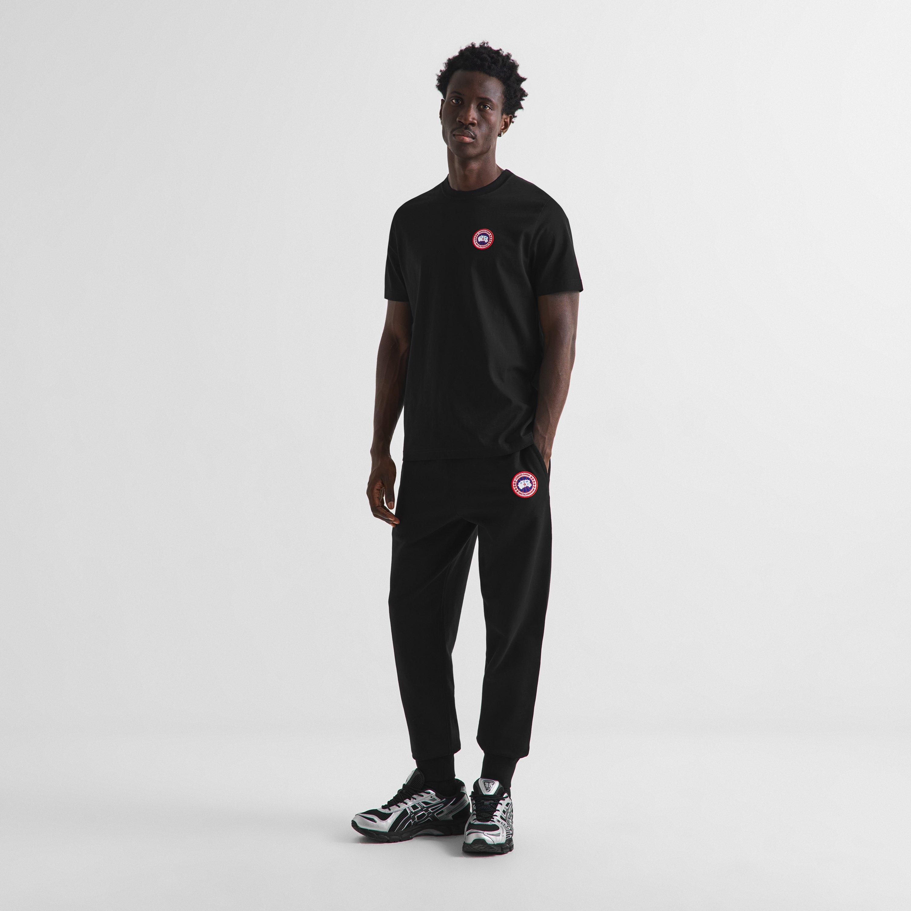 Black 9061 - Canada Goose - Men's Ocra Badge Cotton T-Shirt - 6