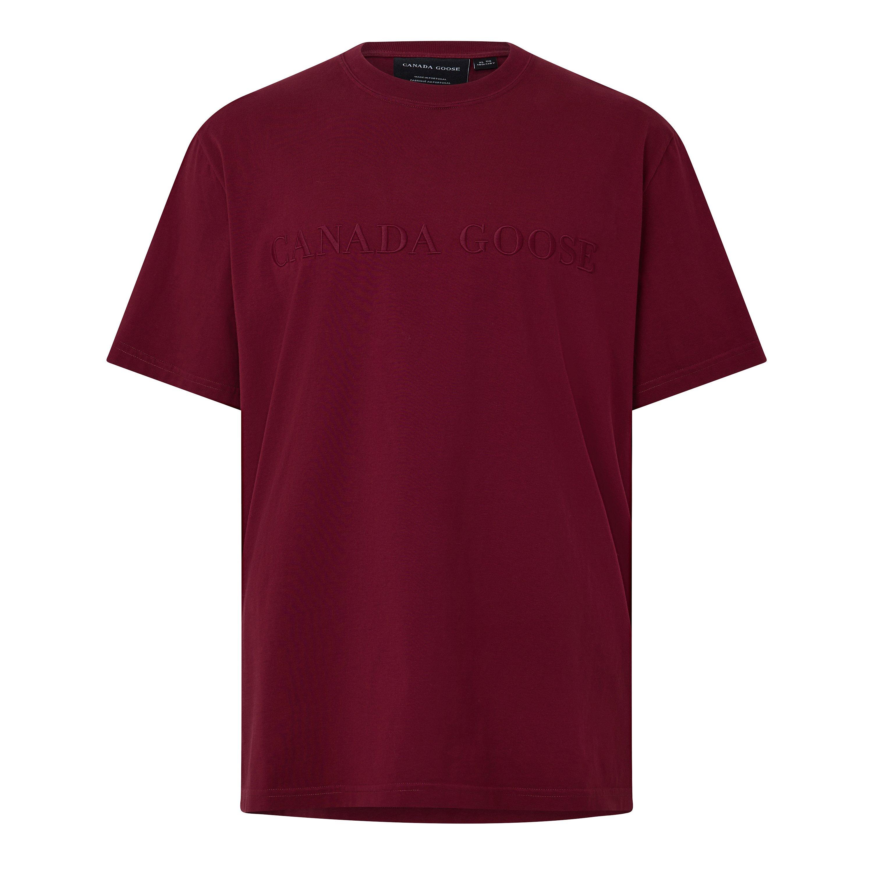 Vermillion 9601 - Canada Goose - Canada Ocra Logo Tee Sn64 - 1