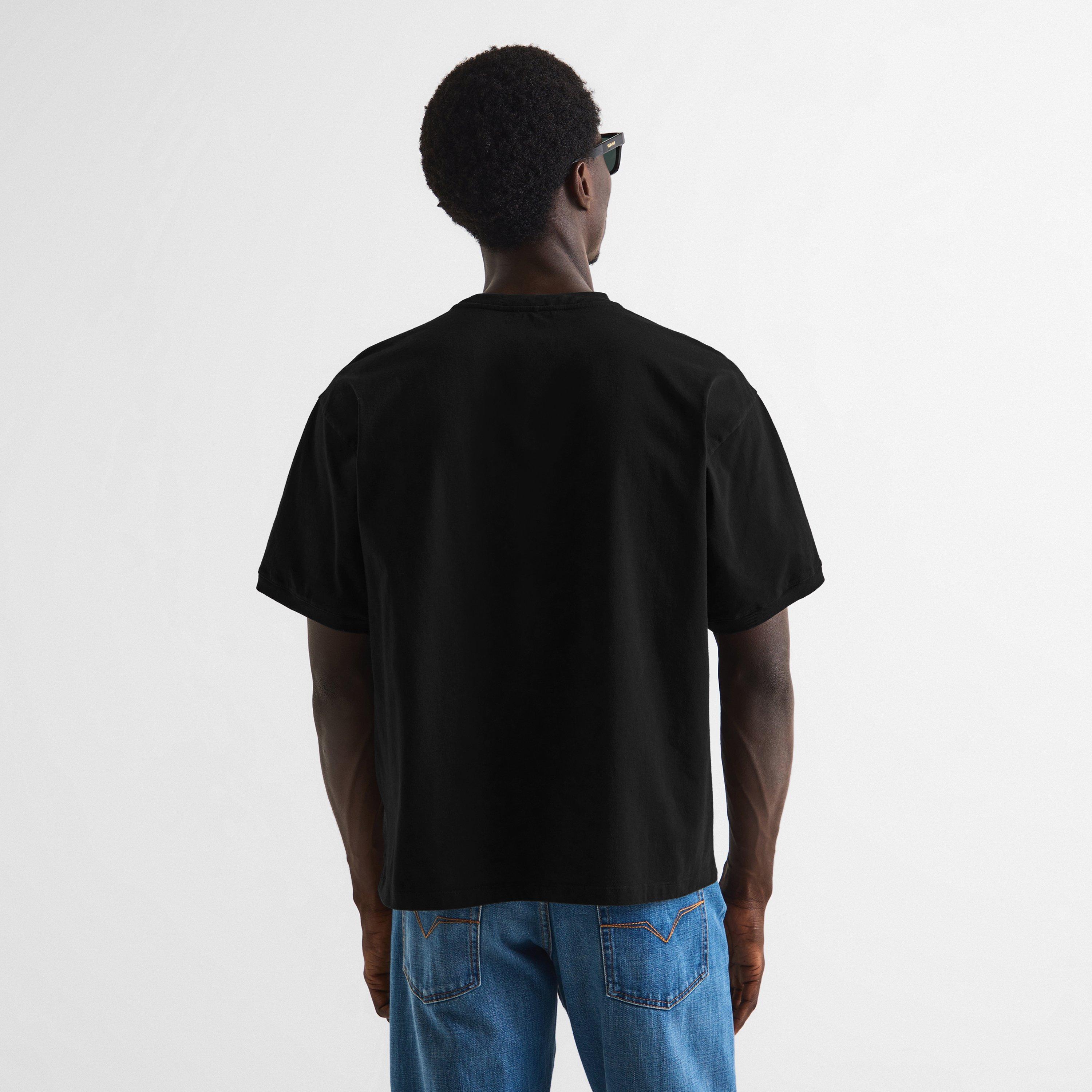 Black - Versace - Versace Vortex Tee Sn64 - 4