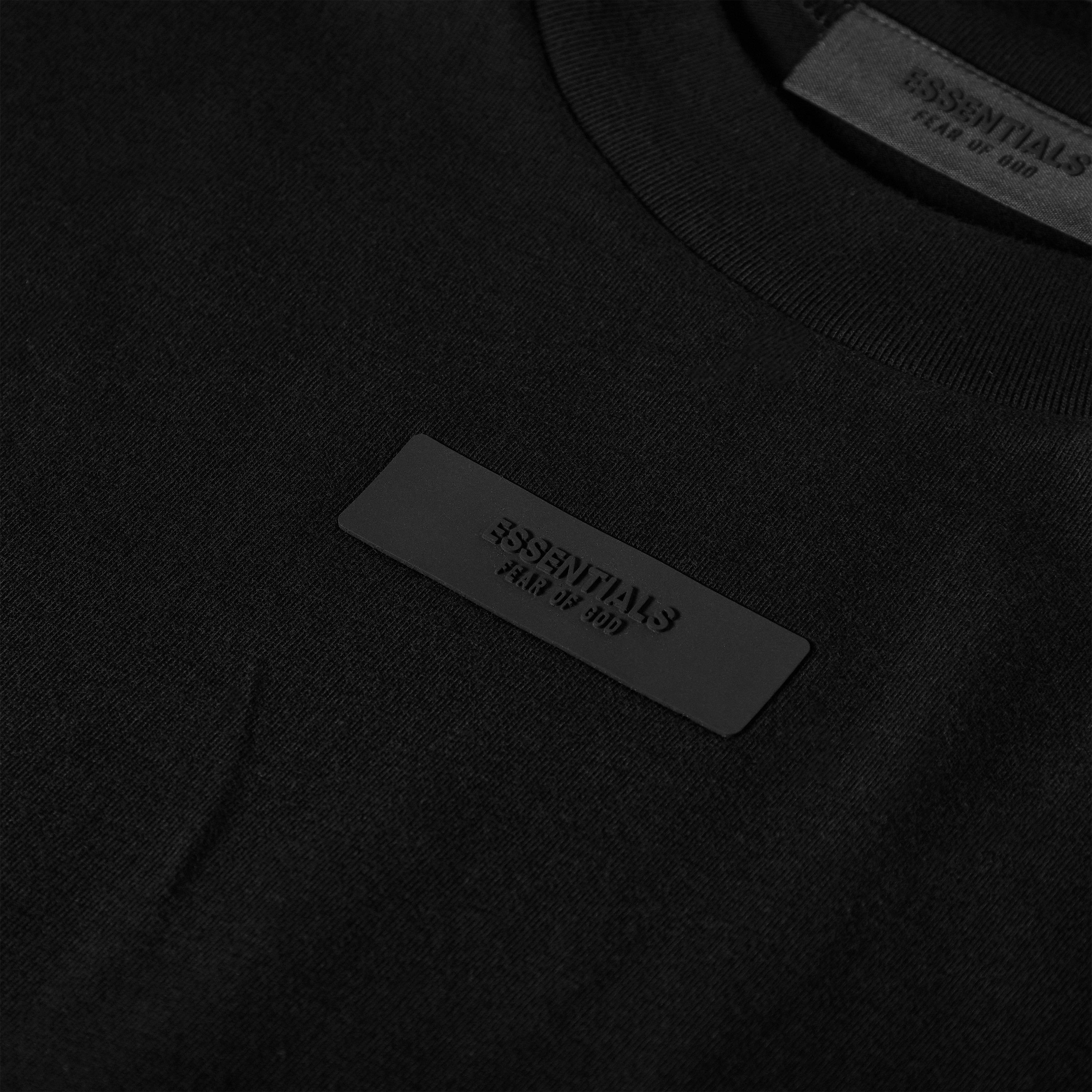 Black - Fear Of God Essentials - Unisex Adults Short Sleeve Oversized Fit T-Shirt - 3