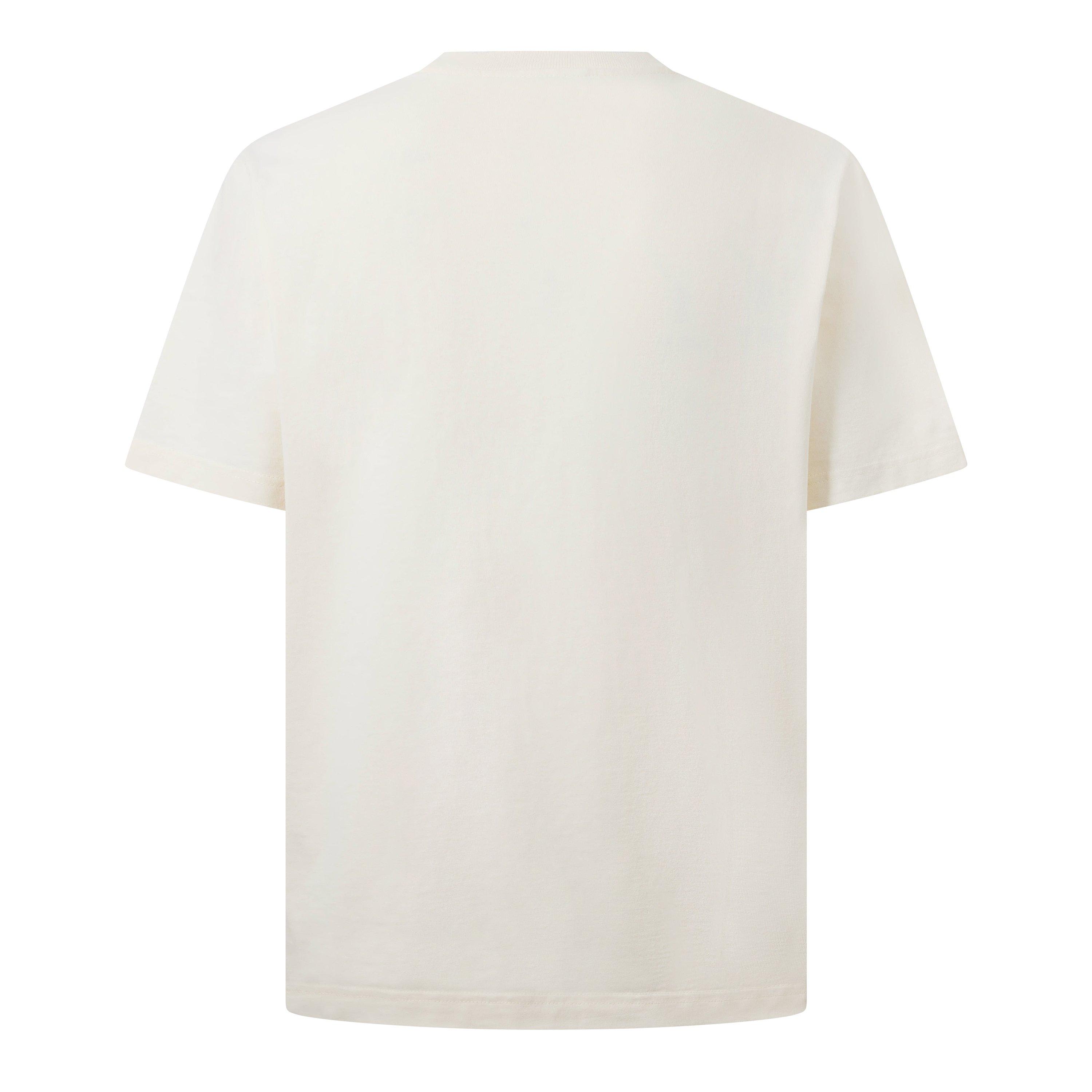 Latte - Maison Kitsune - Men's Double Fox Hooded Comfort T-Shirt - 2