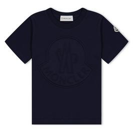 Moncler Large Logo T Shirt Juniors