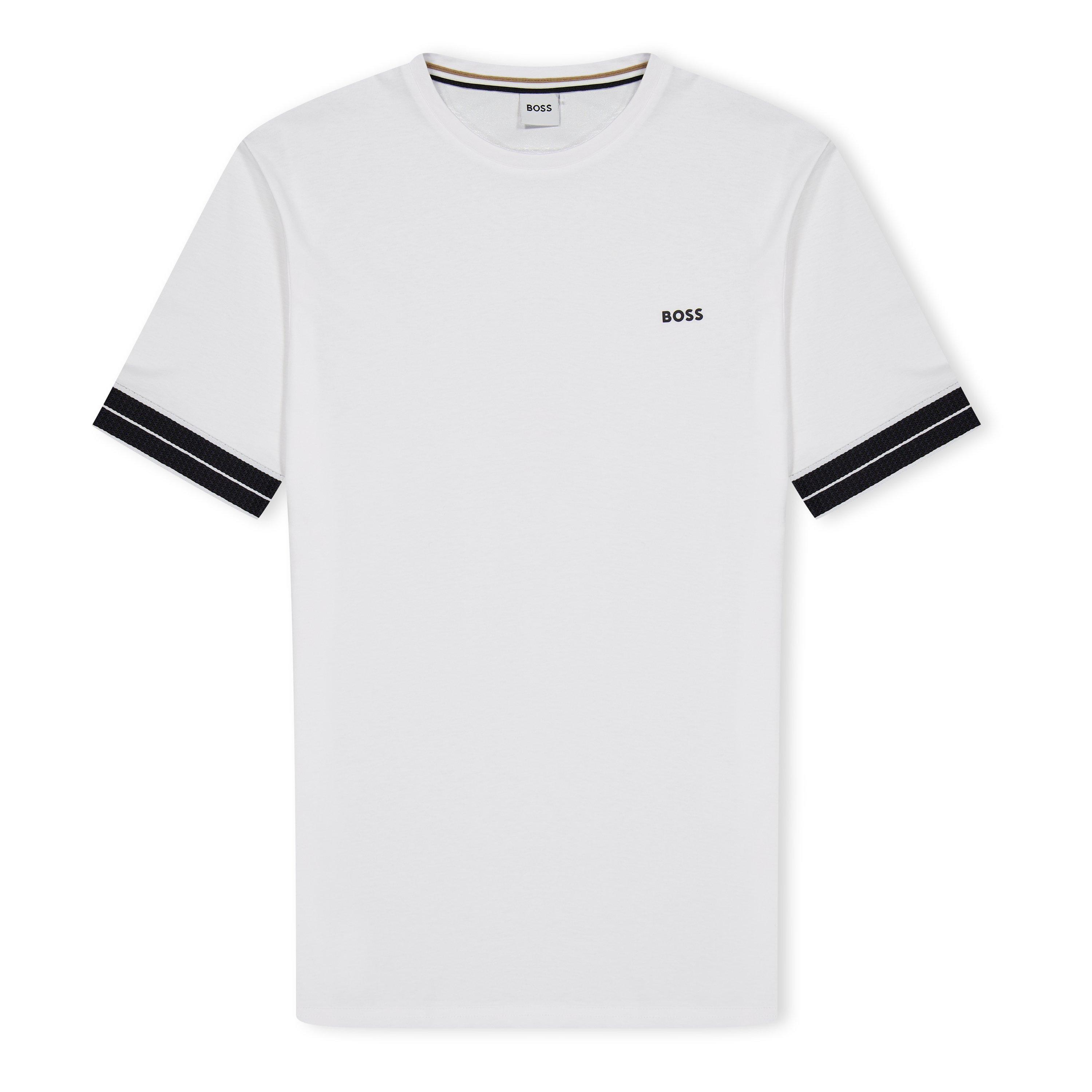 White 10P - Boss - Kids Arm Logo T-Shirt - 1